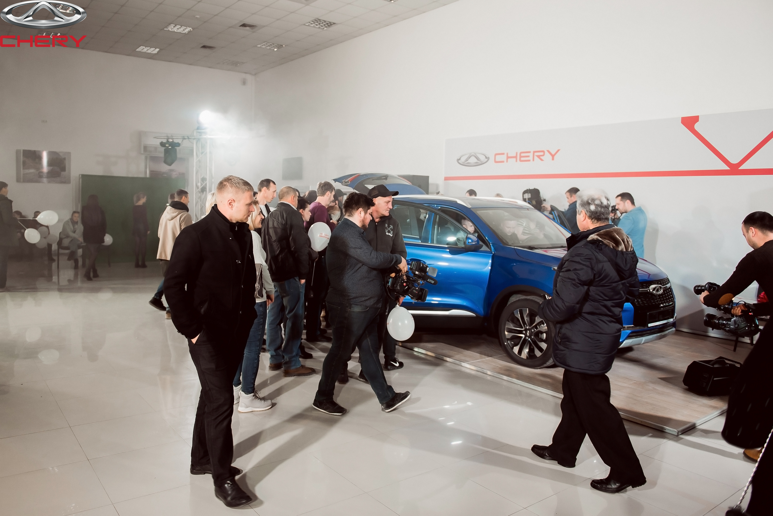 Презентация новой Chery. Свадебный фотограф в Крыму Александр Богомазов