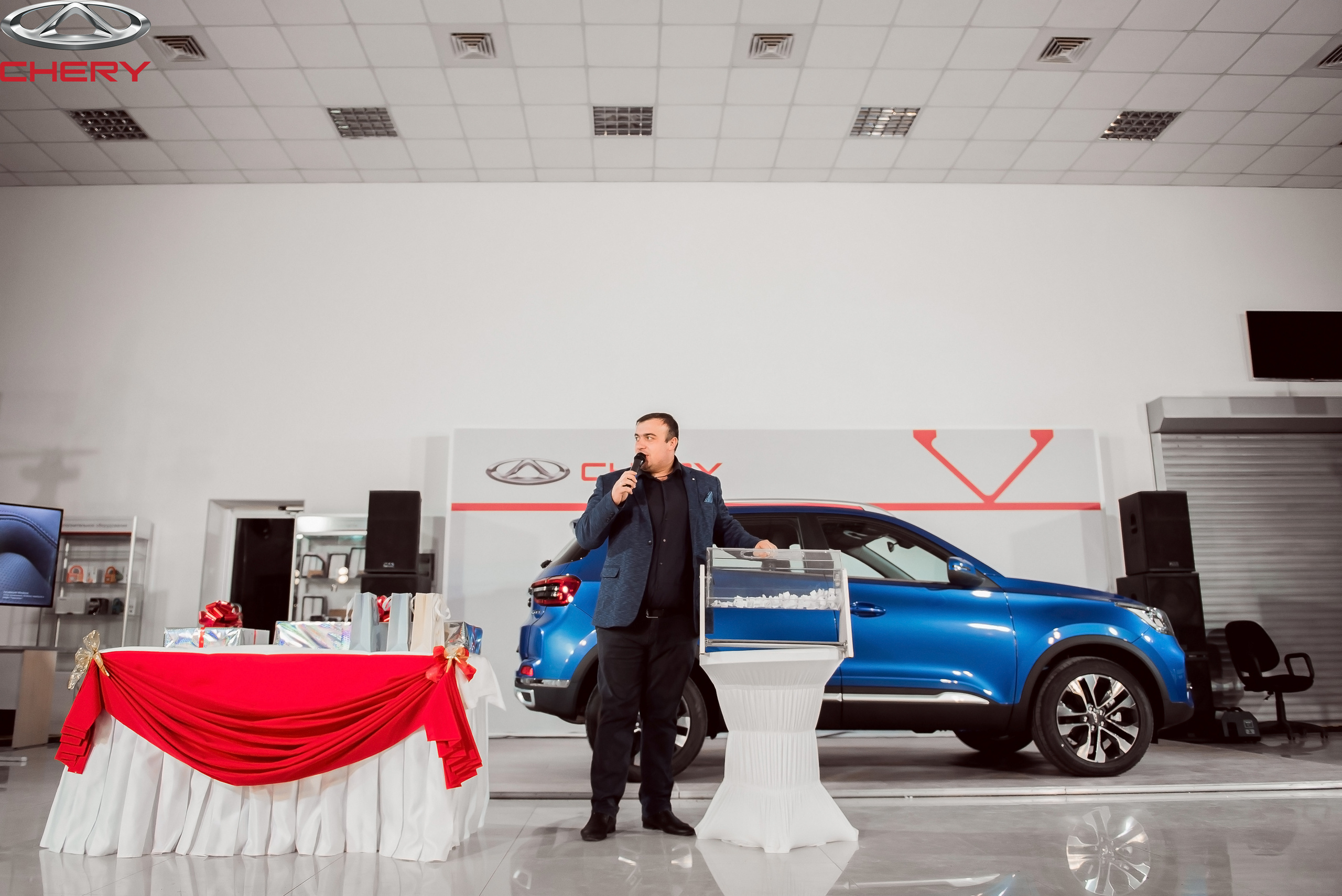 Презентация новой Chery. Свадебный фотограф в Крыму Александр Богомазов