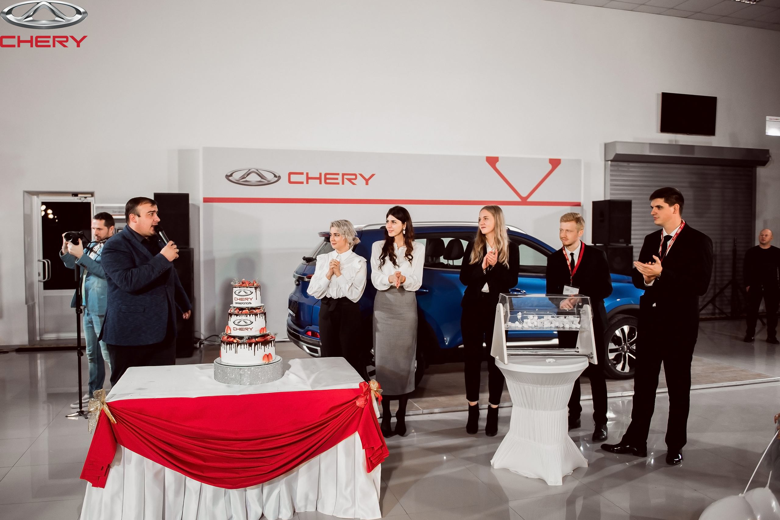 Презентация новой Chery. Свадебный фотограф в Крыму Александр Богомазов