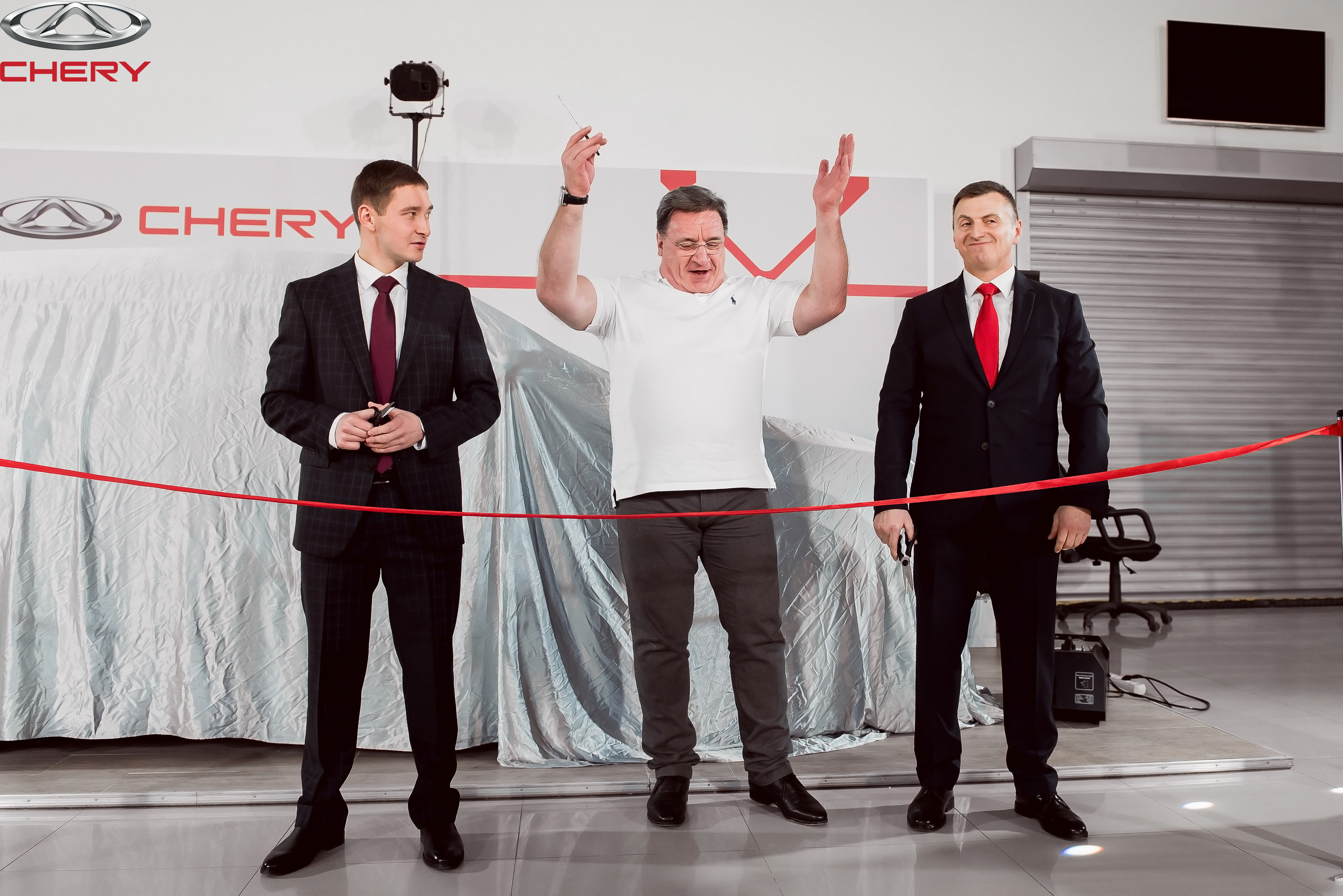 Презентация новой Chery. Свадебный фотограф в Крыму Александр Богомазов