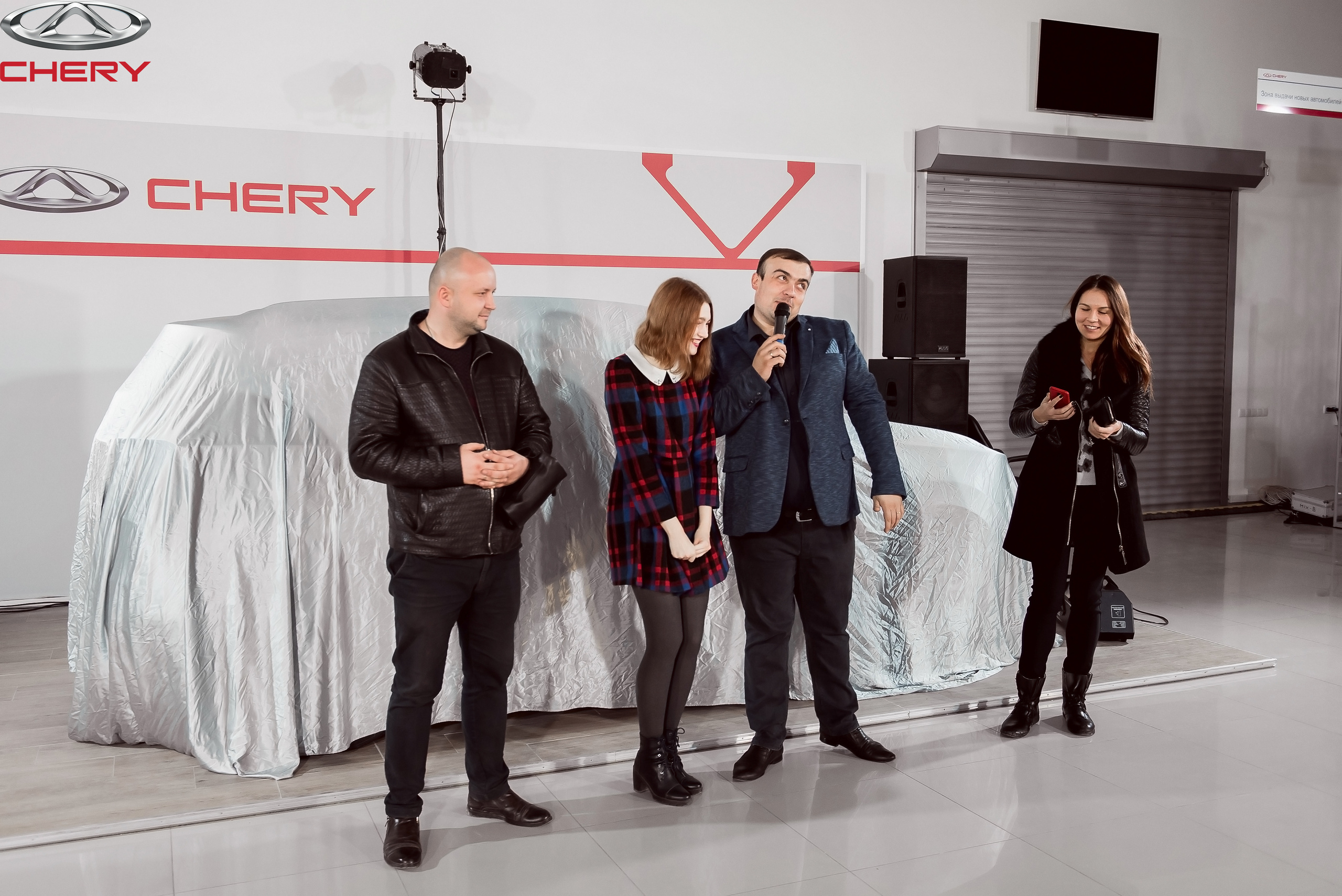 Презентация новой Chery. Свадебный фотограф в Крыму Александр Богомазов