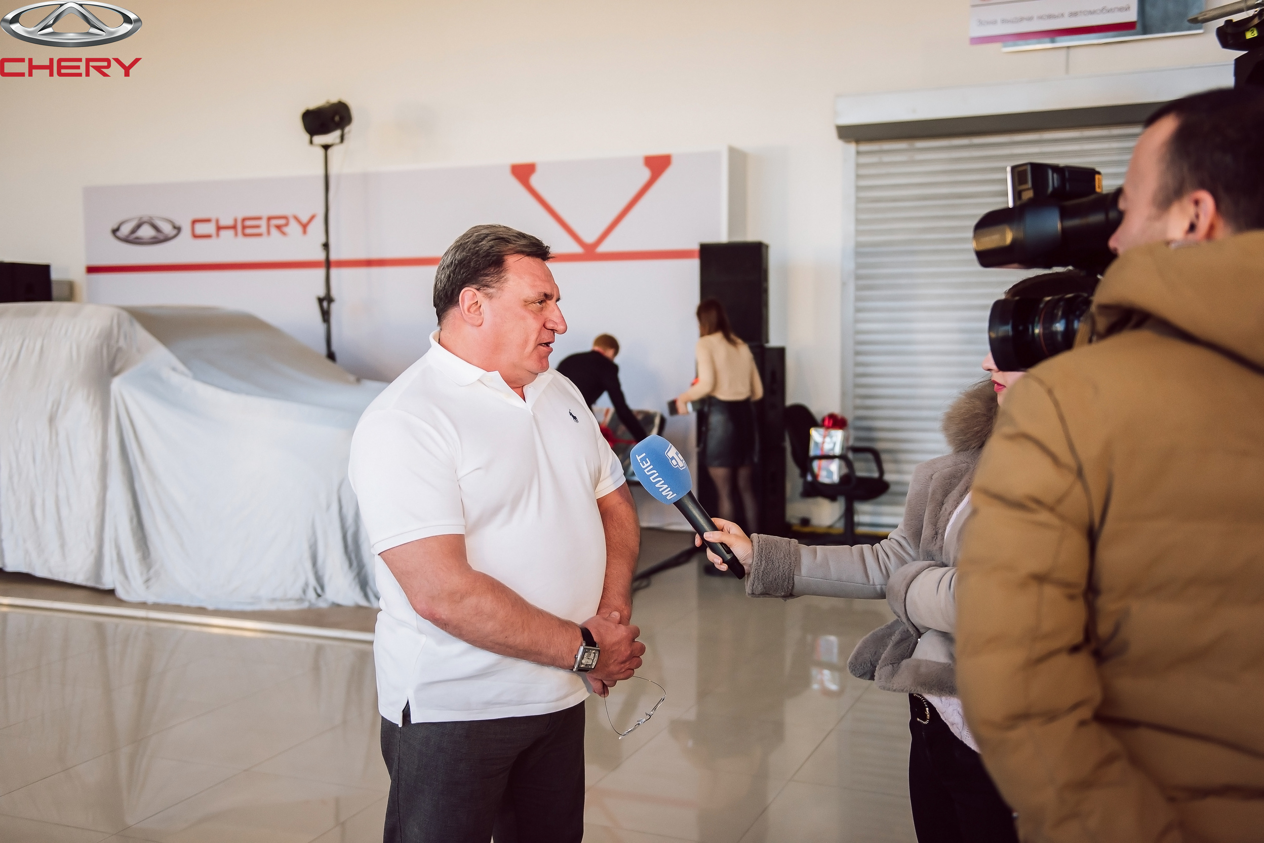 Презентация новой Chery. Свадебный фотограф в Крыму Александр Богомазов