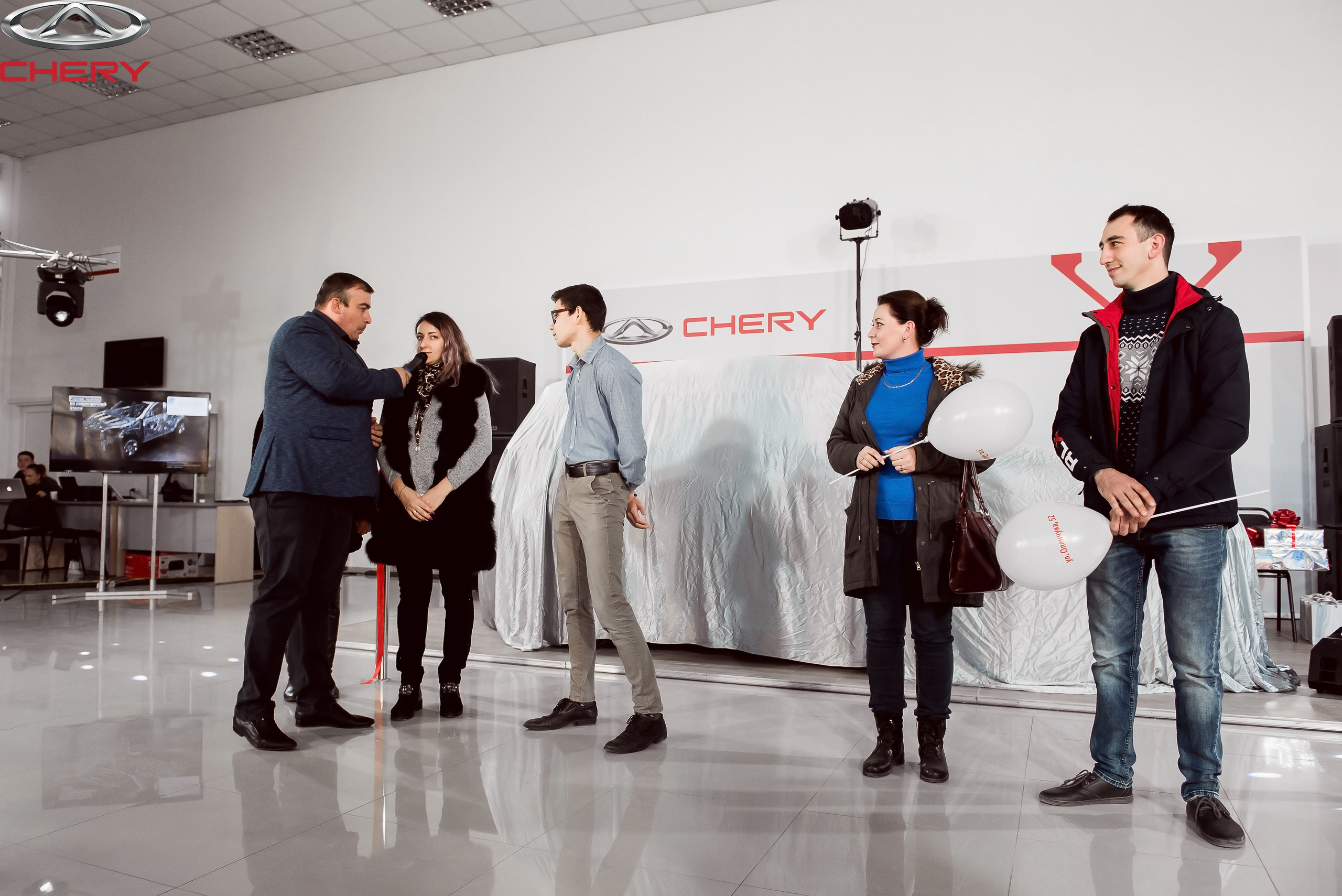 Презентация новой Chery. Свадебный фотограф в Крыму Александр Богомазов