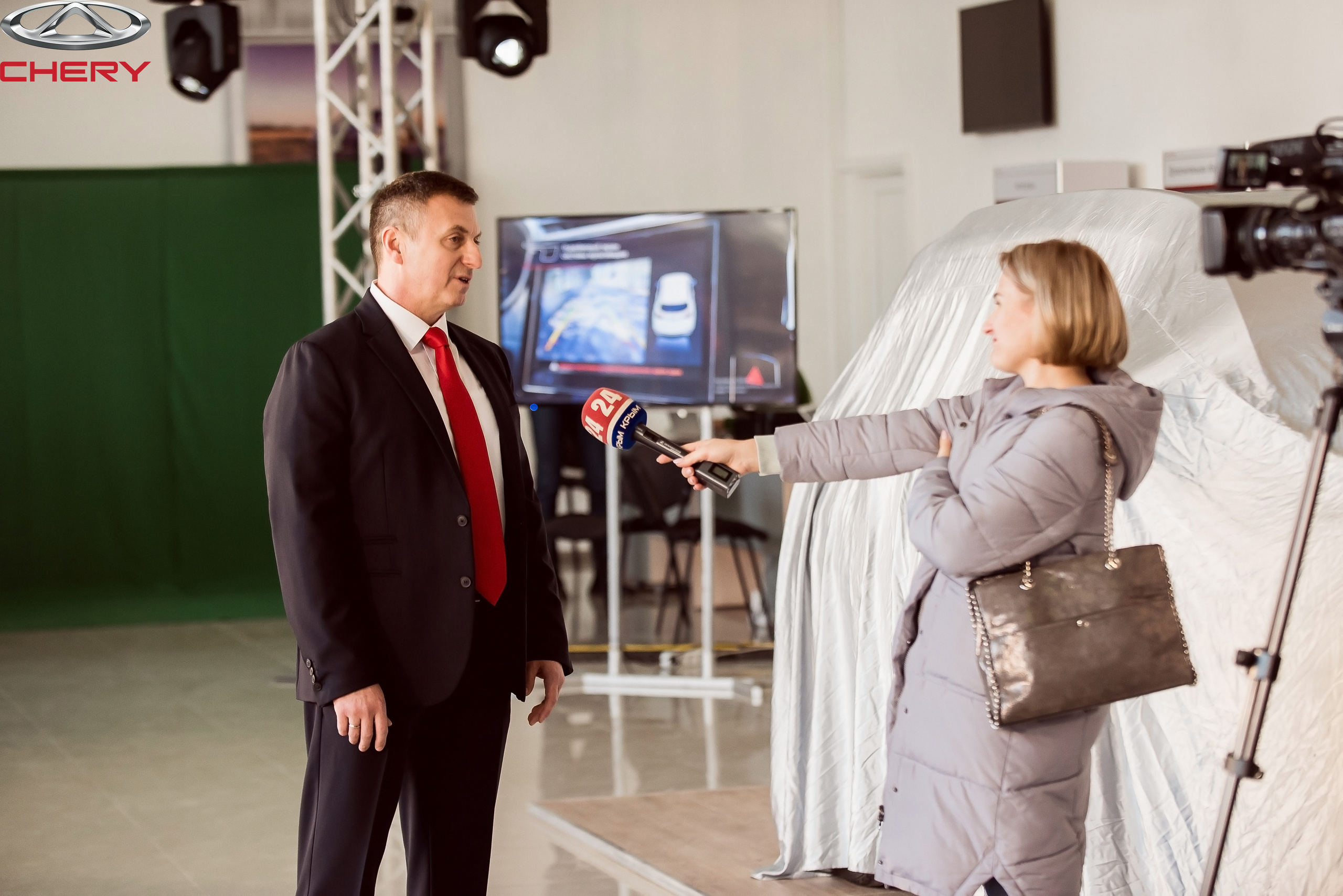 Презентация новой Chery. Свадебный фотограф в Крыму Александр Богомазов