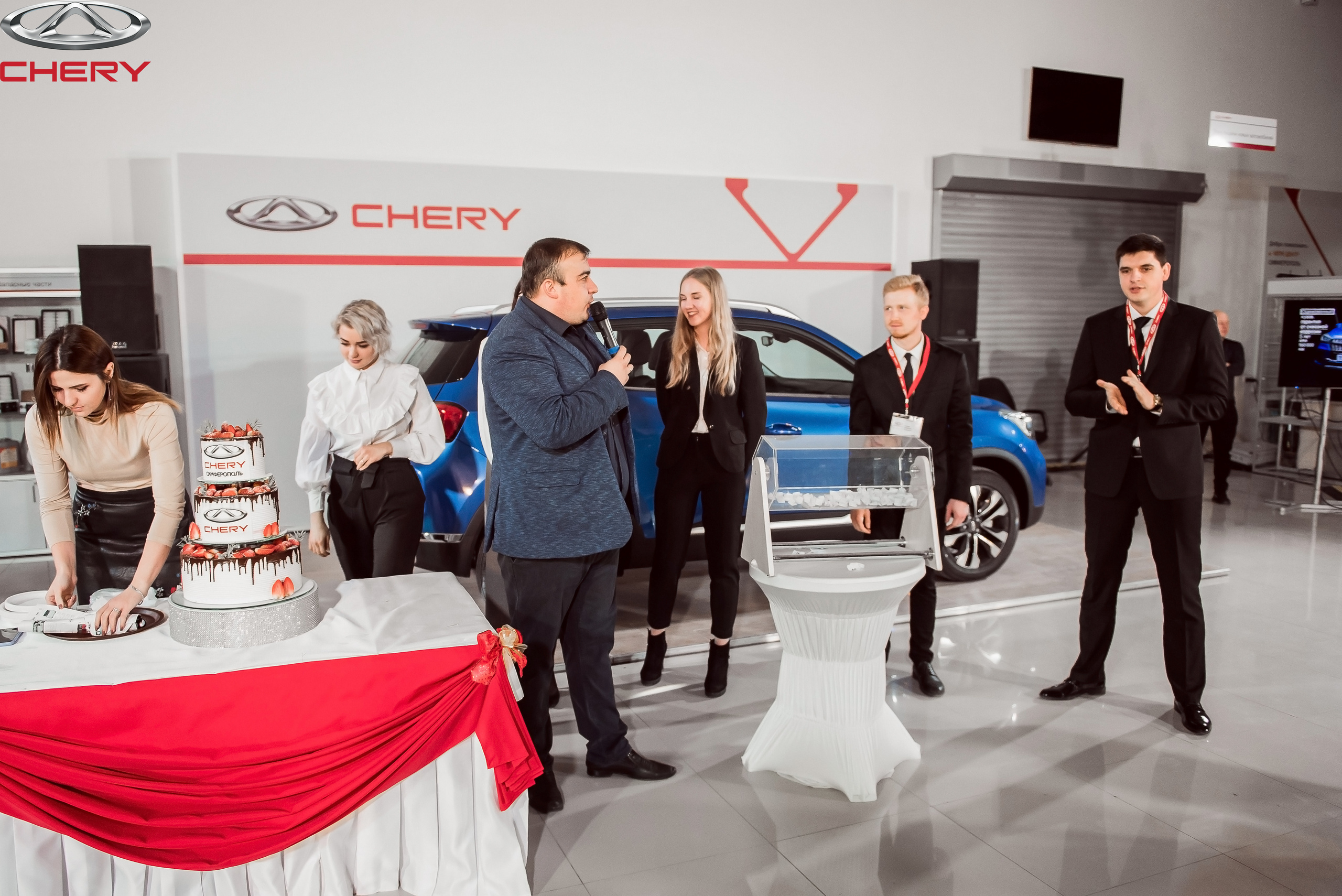 Презентация новой Chery. Свадебный фотограф в Крыму Александр Богомазов