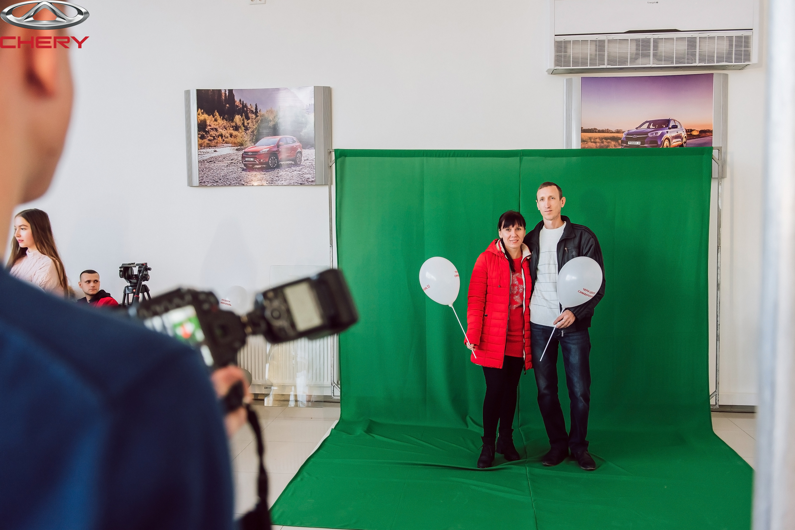 Презентация новой Chery. Свадебный фотограф в Крыму Александр Богомазов