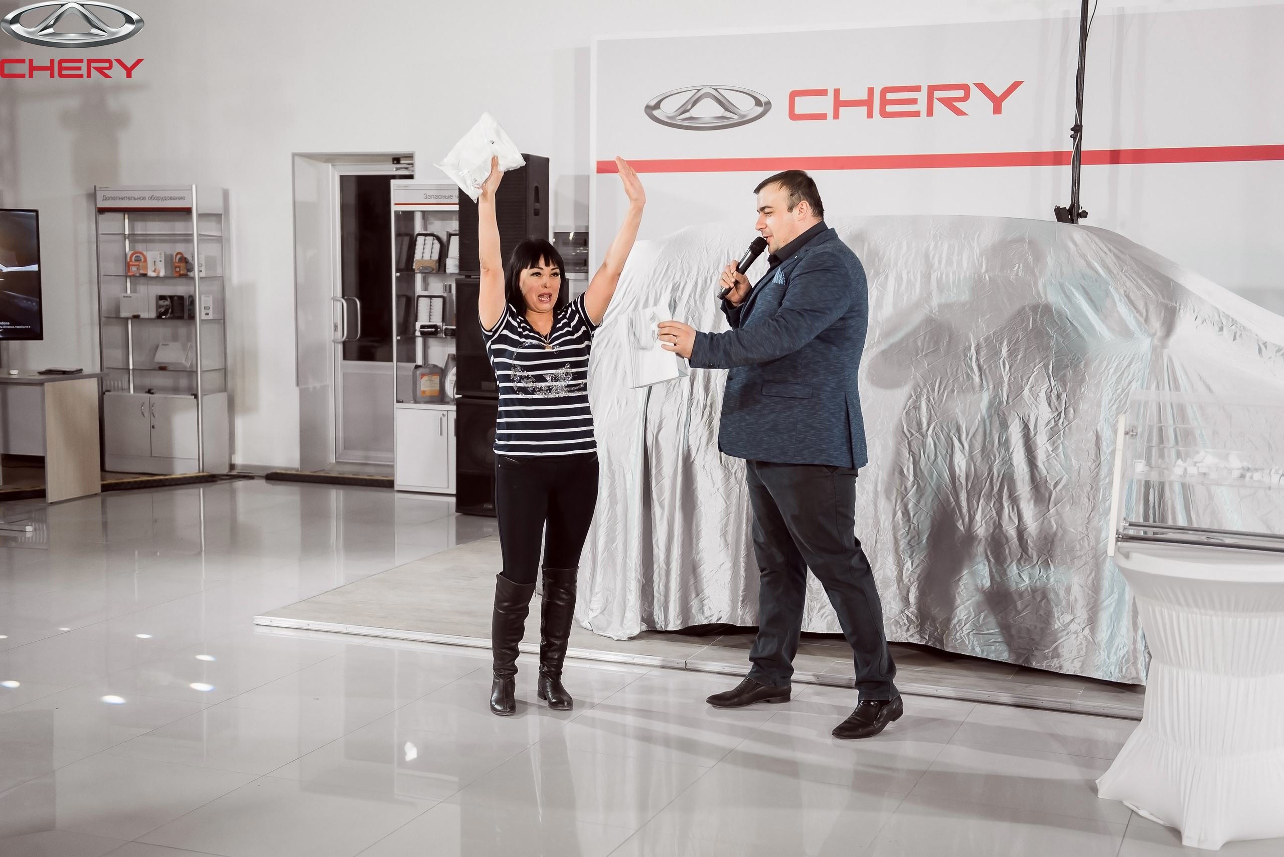 Презентация новой Chery. Свадебный фотограф в Крыму Александр Богомазов