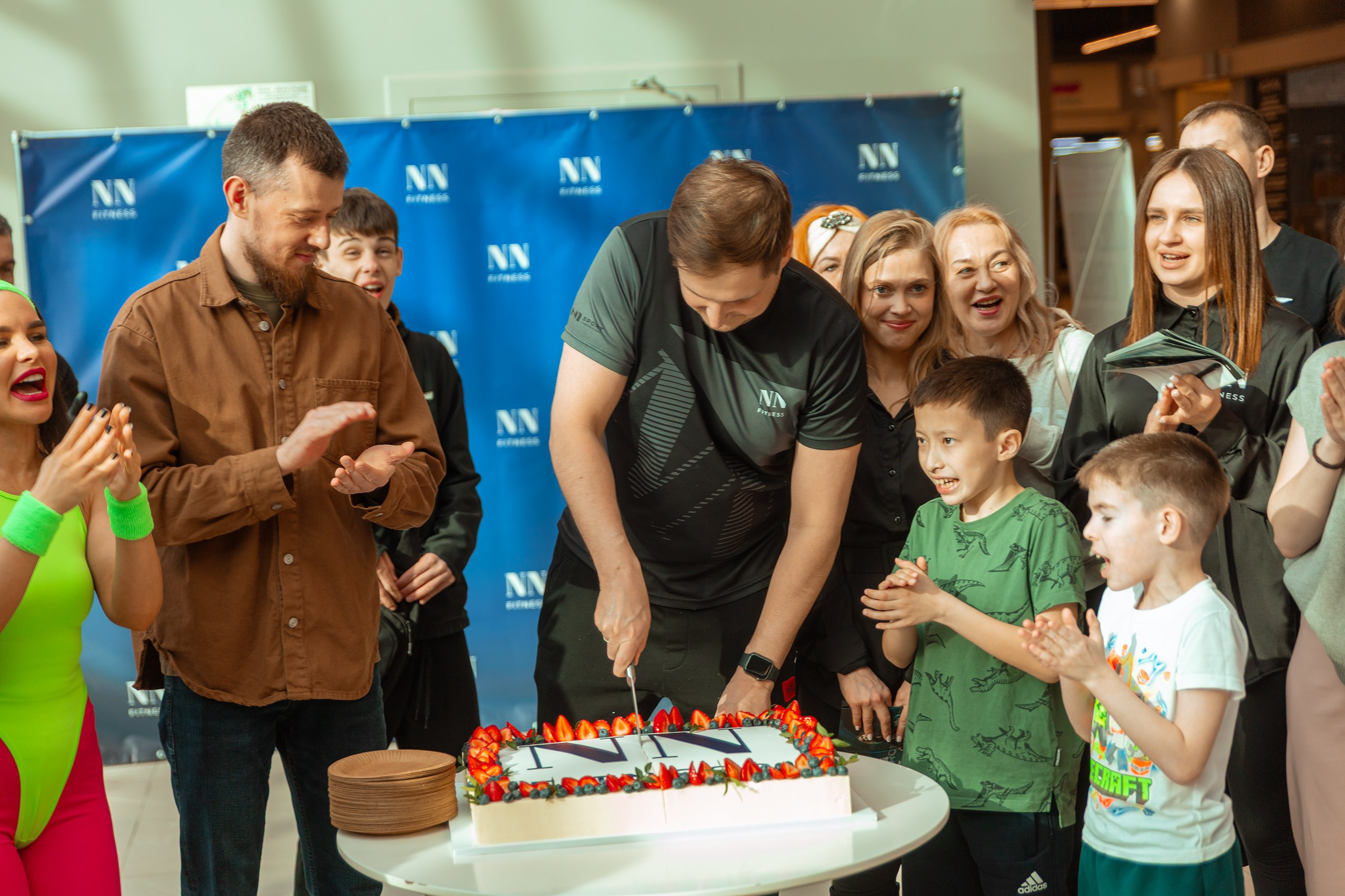 День рождения фитнес зала NN fitnes. Фотограф Тюмень