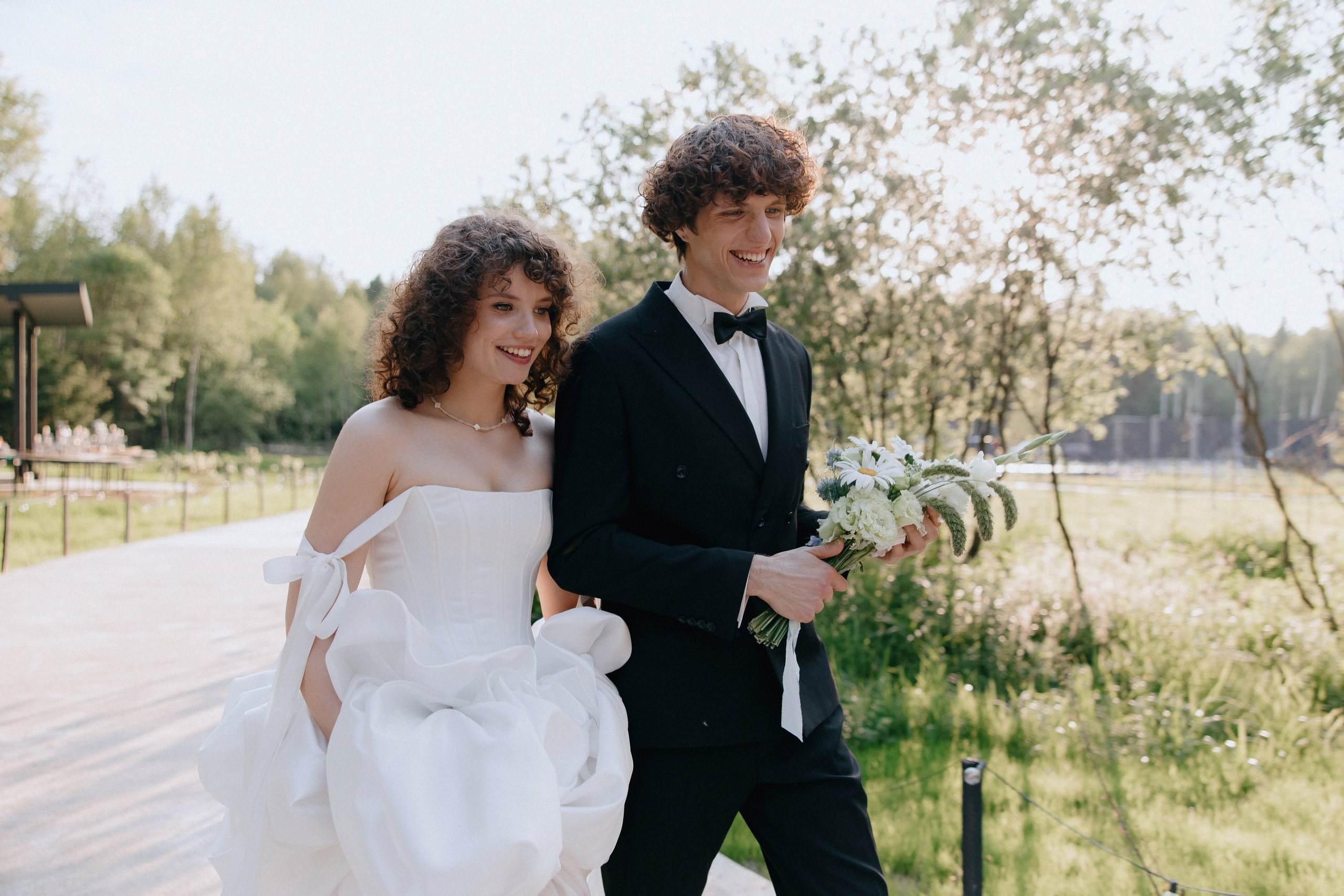 Загородная камерная свадьба Дмитрия и Екатерины. Свадебный фотограф Москва