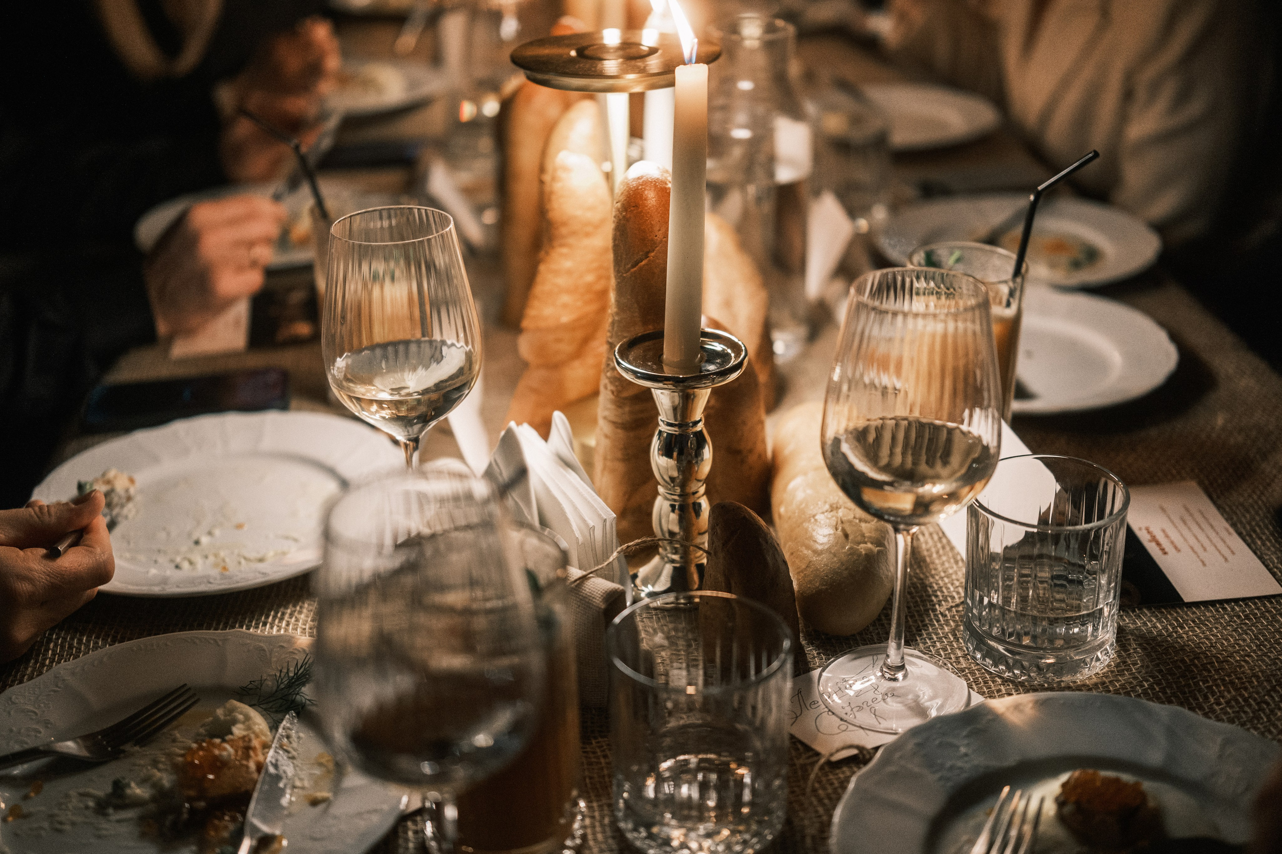 Ужин в «Sentori». Фотограф Артём Бобков Сургут