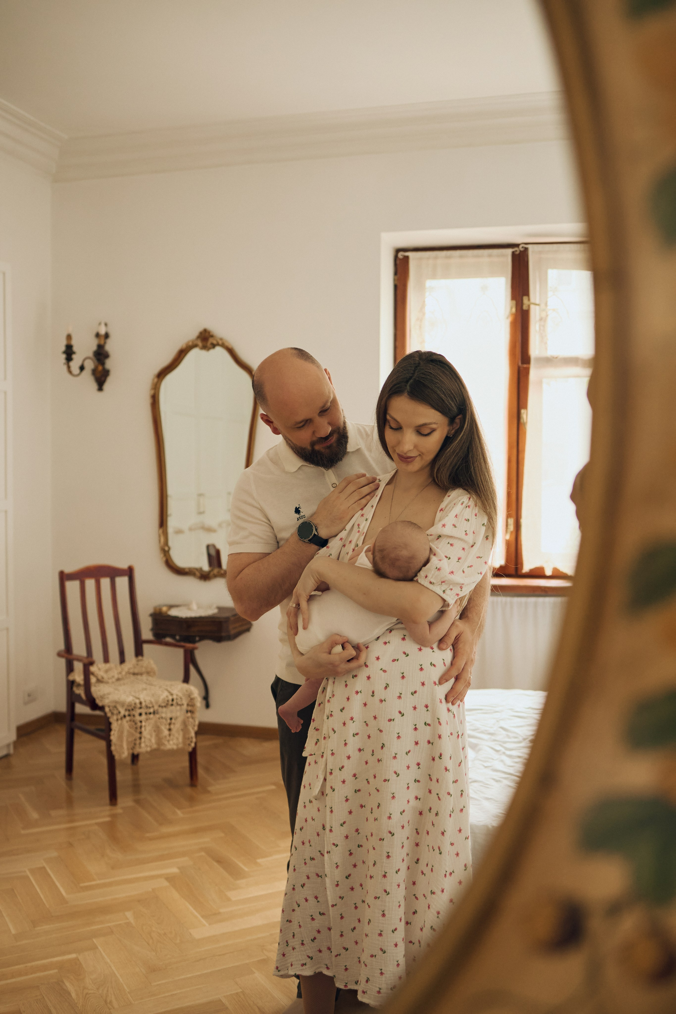 Алёна и ее семья. Семейный фотограф в Москве Алина Киблина