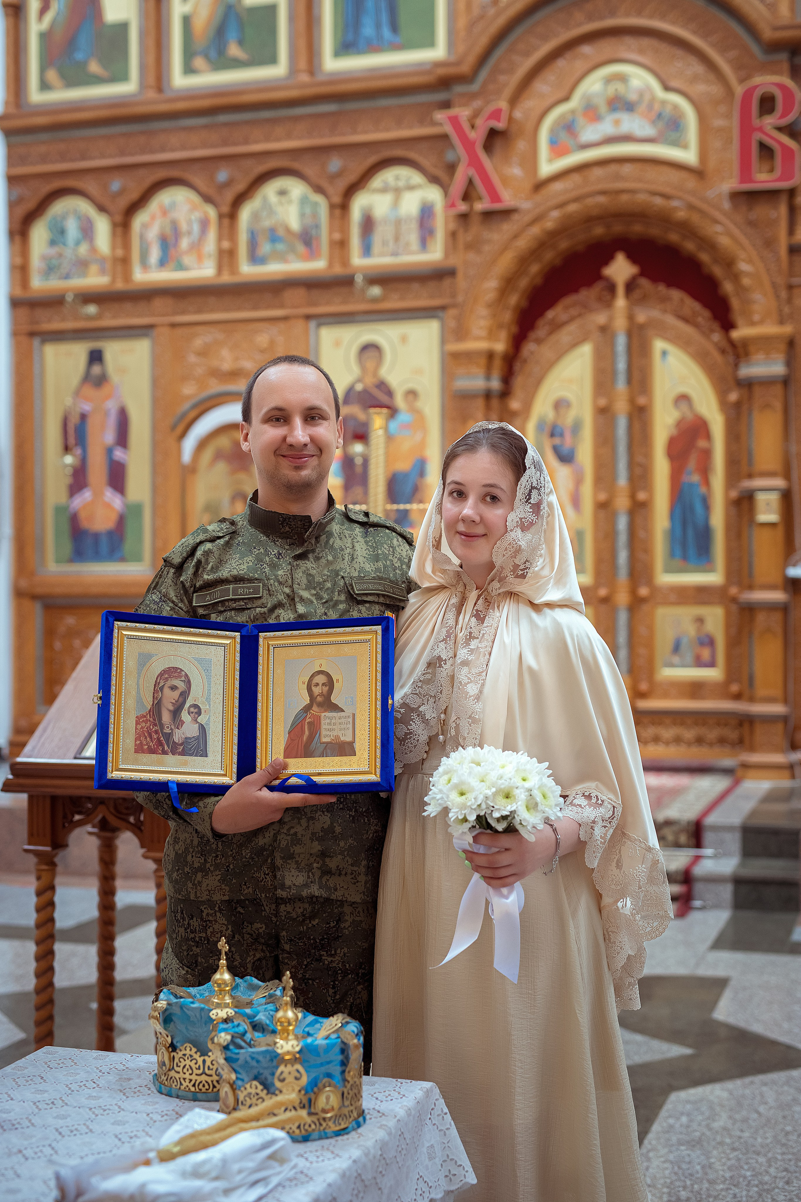 Анастасия и Константин Храм Всех Святых. Фотограф на крещение и венчание