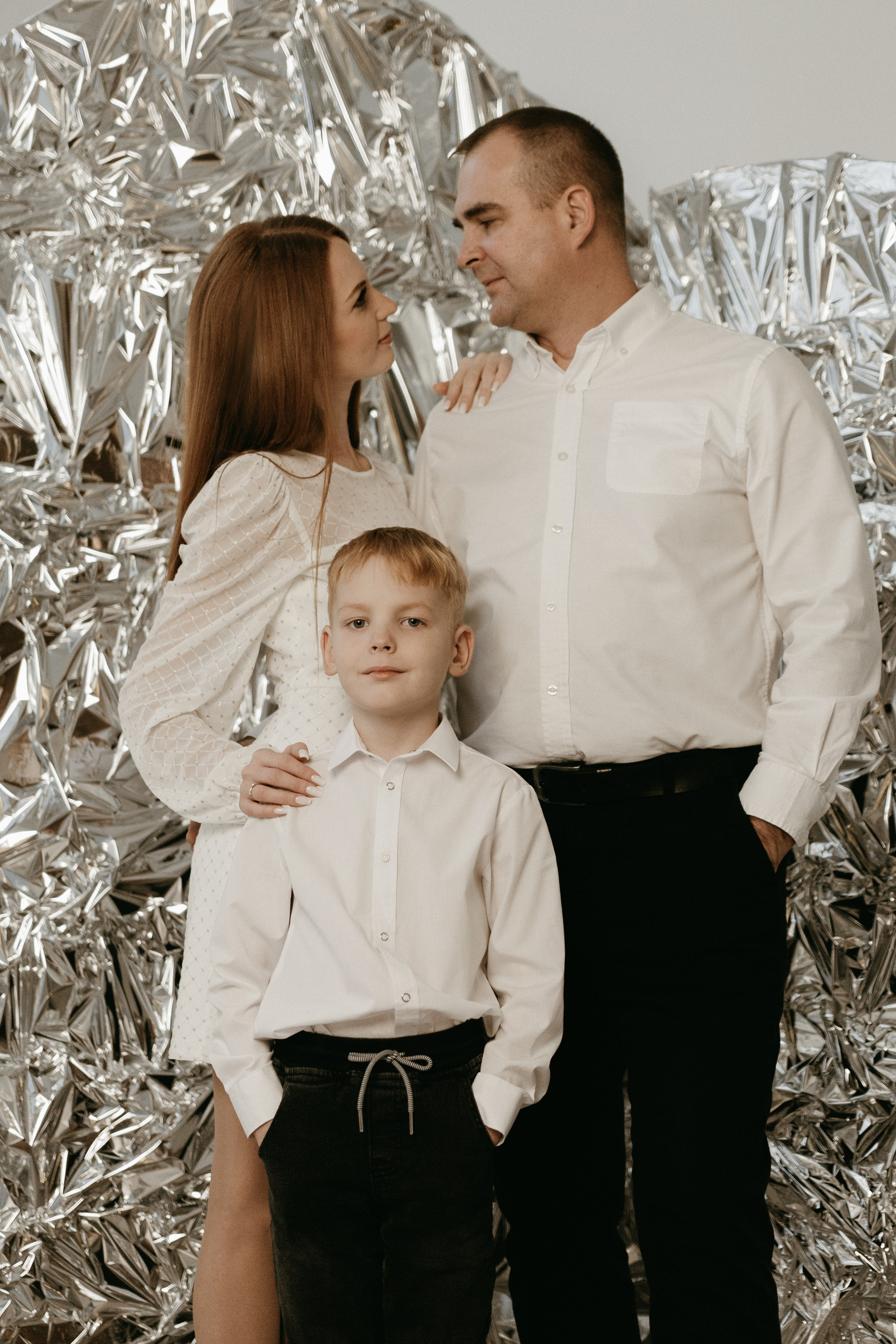 Семья Мельниковых Зима 2024. Фотограф в Кирове и Кирово-Чепецке Валерия Шиляева