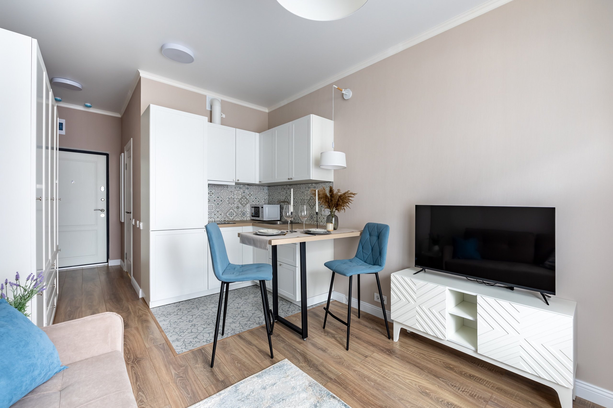 Проект на Севильской. Интерьерный фотограф в Москве Сергей Чекмезов