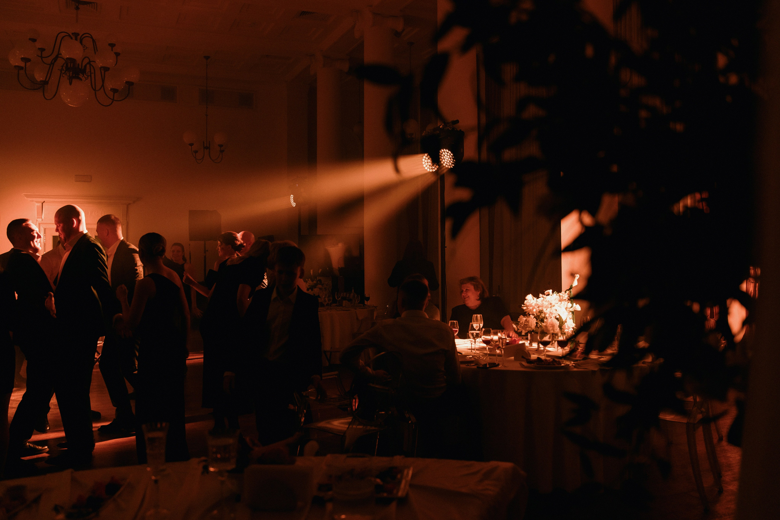 Свадебный банкет на вилле Политика. Свадебный фотограф Москва