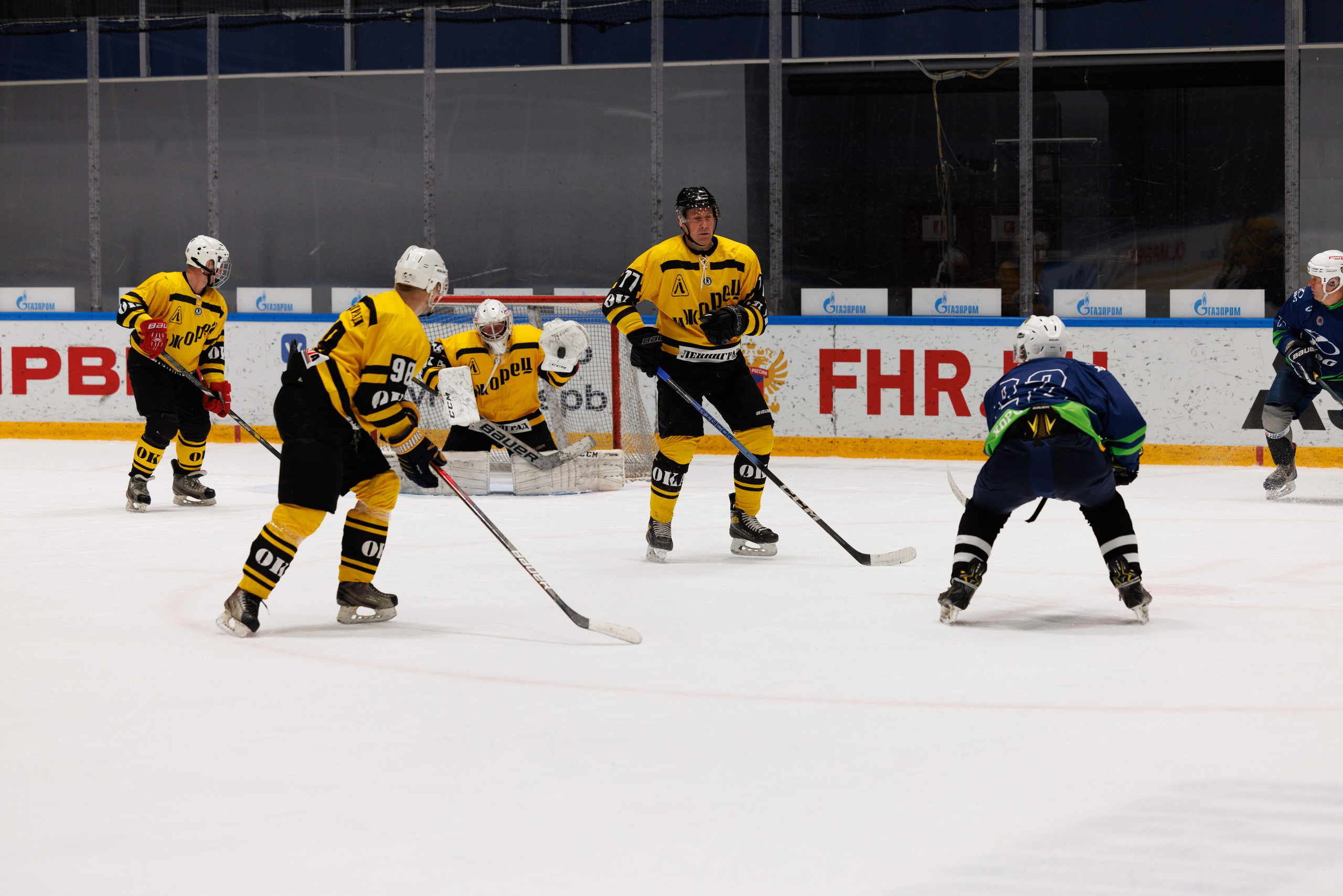 НХЛ (40+) Ижорец — Хорс 3-3. Фотограф Александр Заломаев