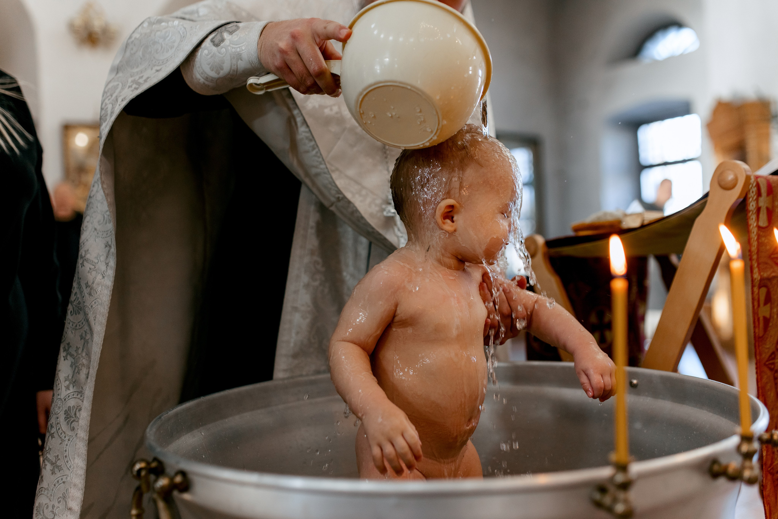Крещение Тимофея. Свадебный и семейный фотограф в Туле и области Маша Костина