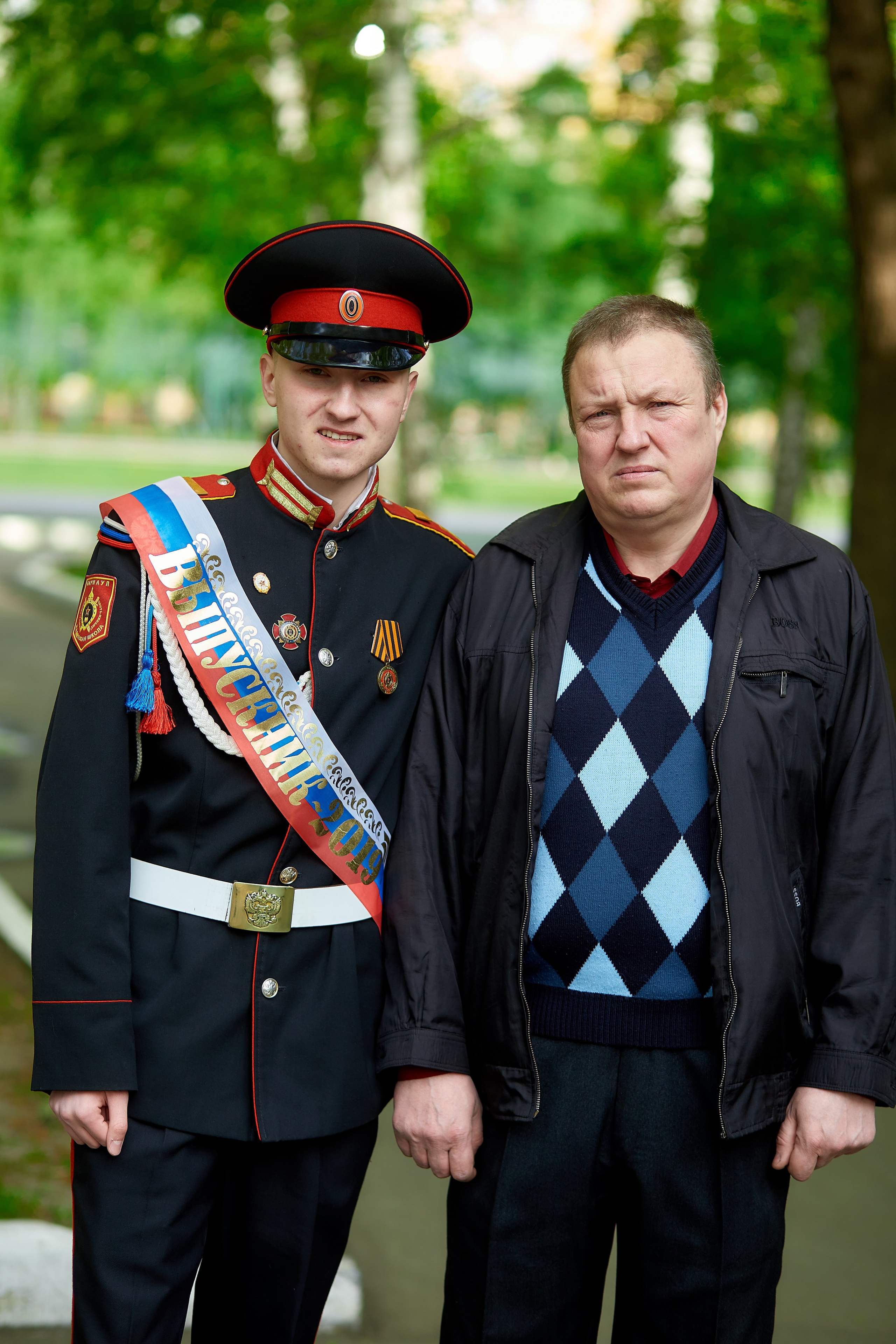 Кадеты последний звонок. Фотограф Вячеслав Фарунин