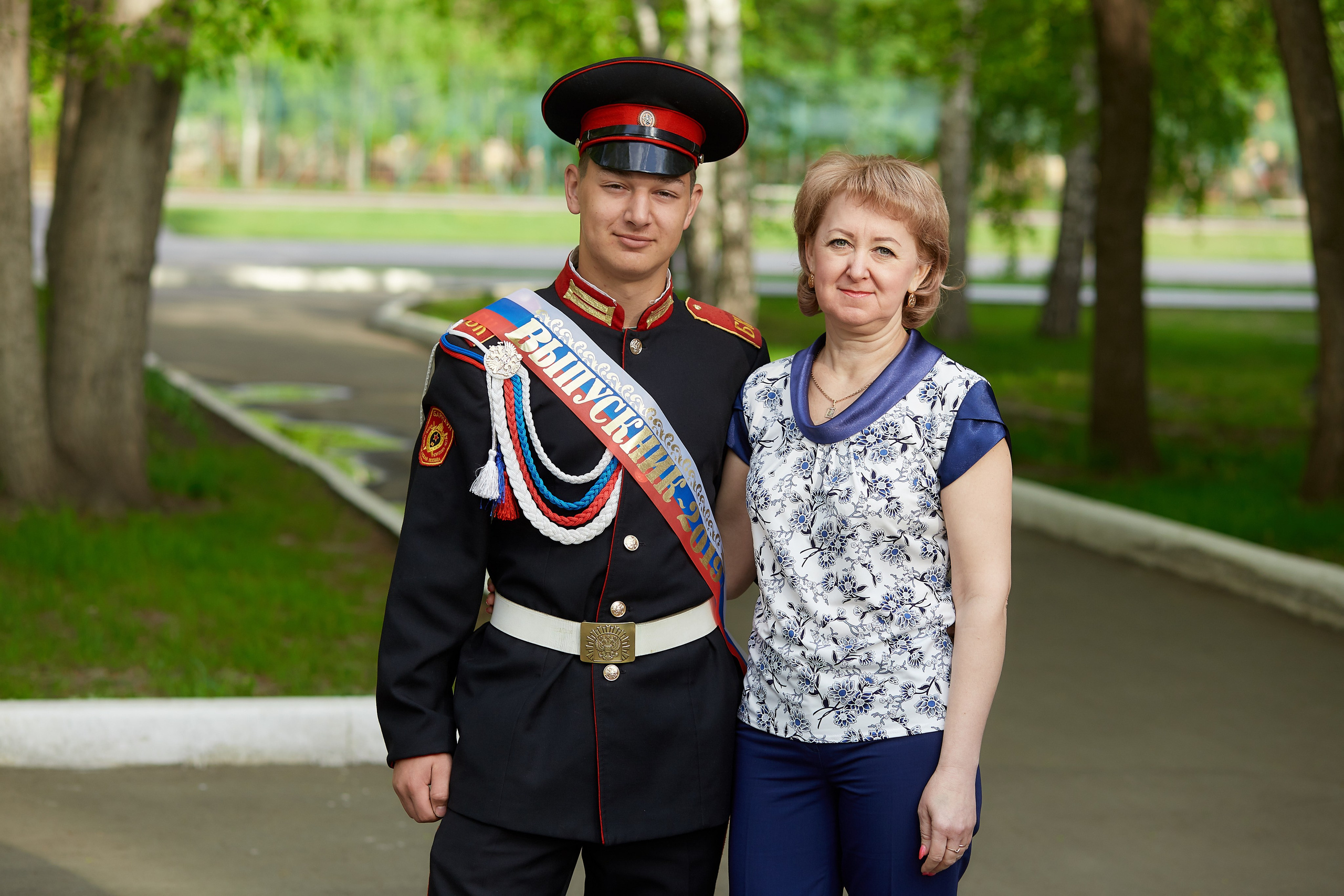 Кадеты последний звонок. Фотограф Вячеслав Фарунин