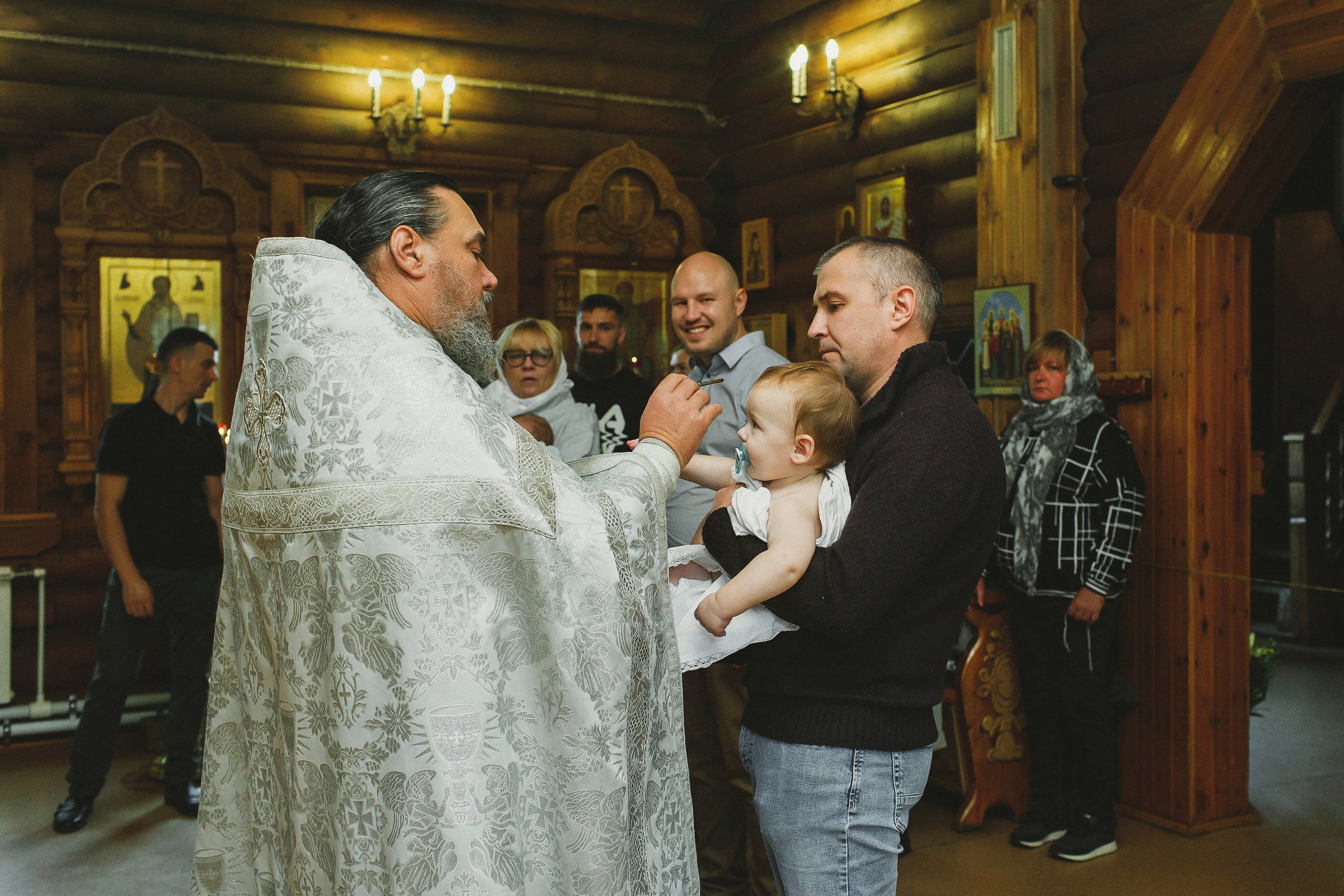 Таинство крещения. Фотограф на крещение в Москве и Люберцах. Фотограф в Москве и Люберцах Анна Ушакова