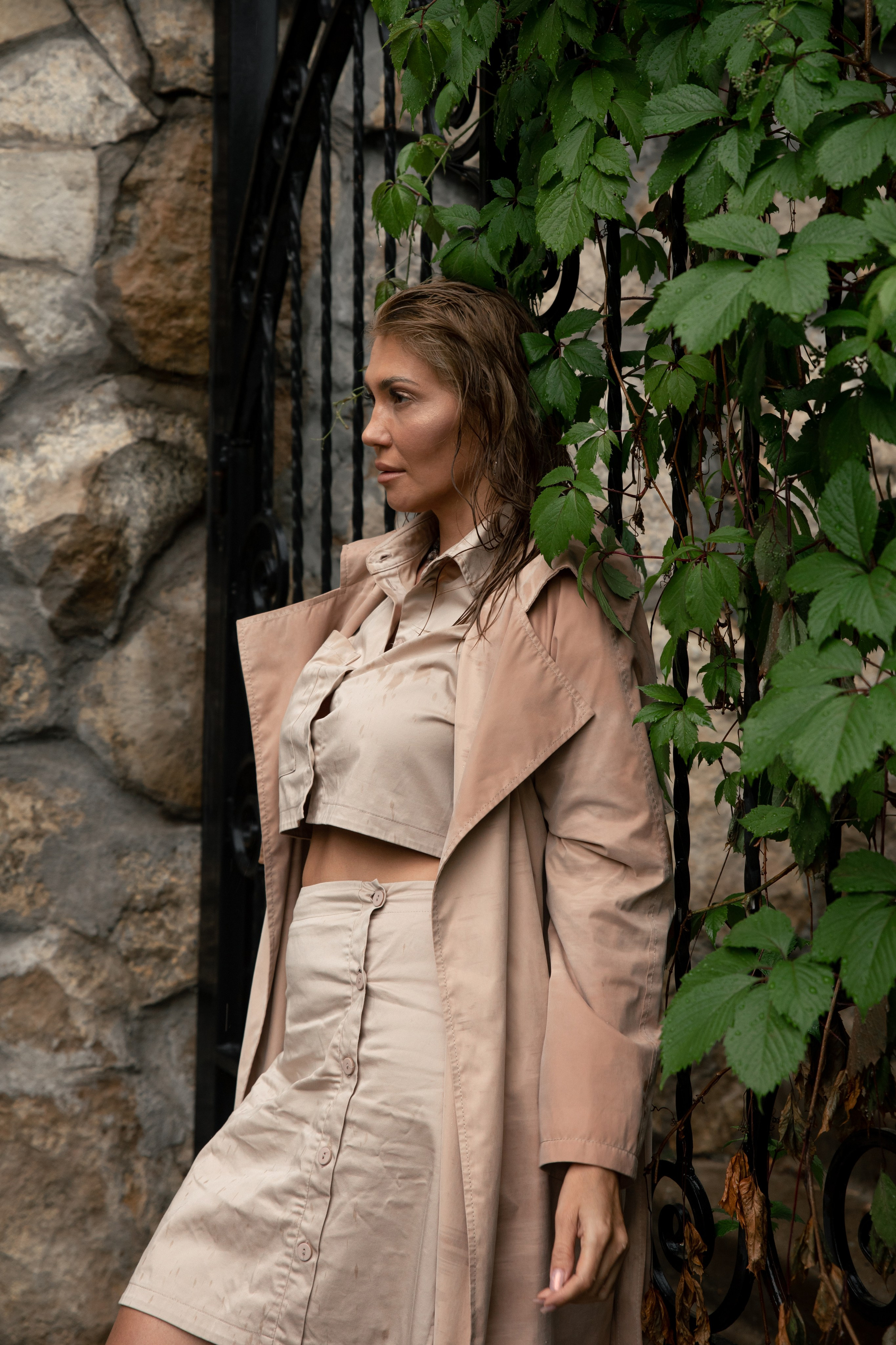 Розалия. Сьемка под дождём в лесу. Фотограф Набережные Челны Казань