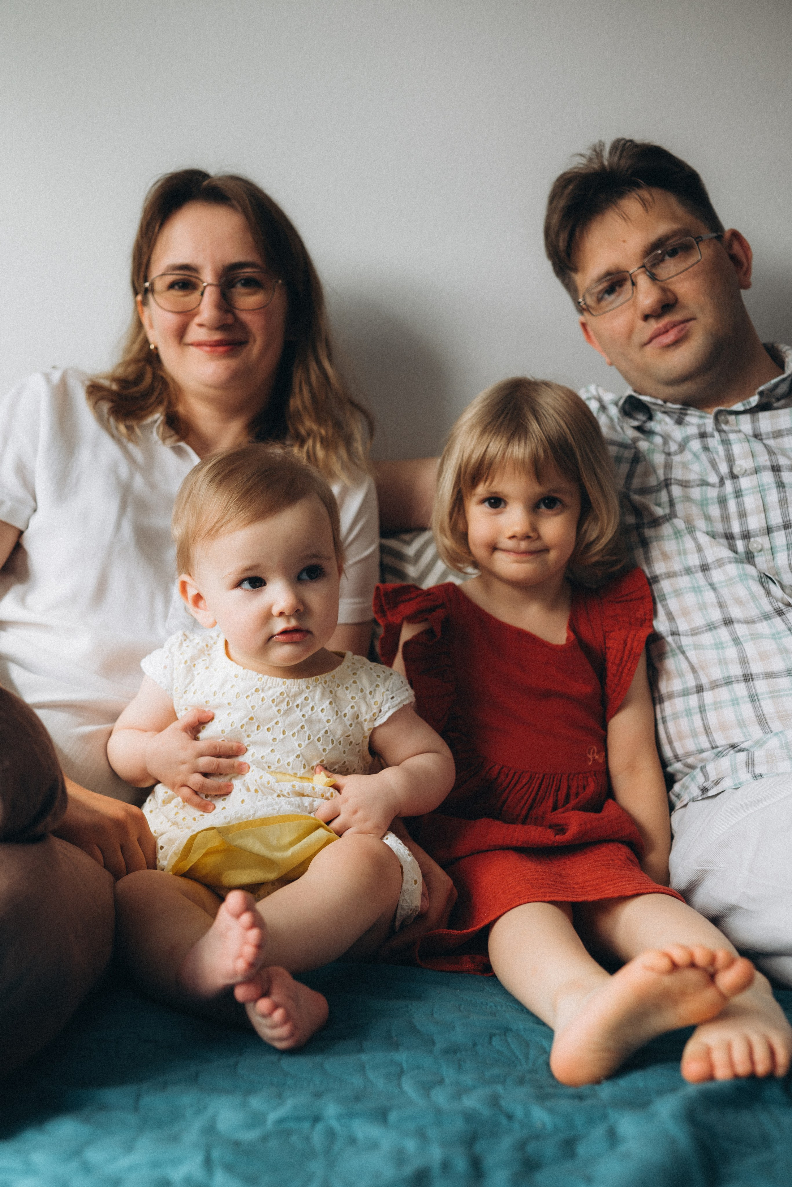 Олег, Ирина, Юля и Кира. Семейный фотограф Юлия Власова