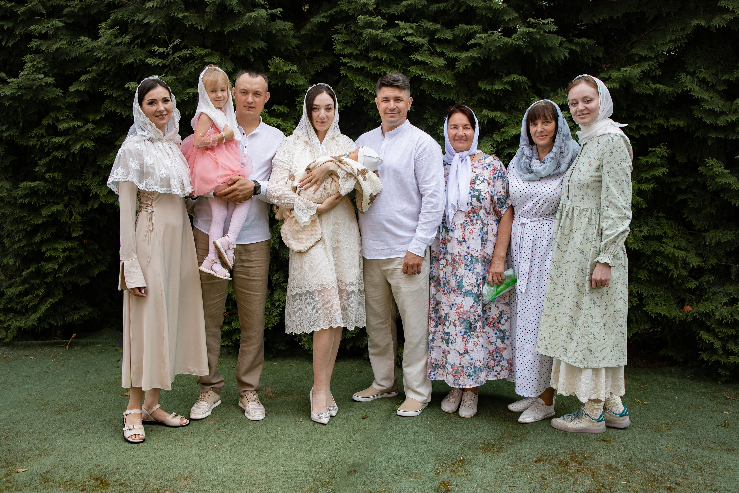 Таинство Крещения Ивана в Церкви Архангела Михаила. Детский и семейный фотограф в Пушкино, Мытищи, Москва Сергеева Светлана