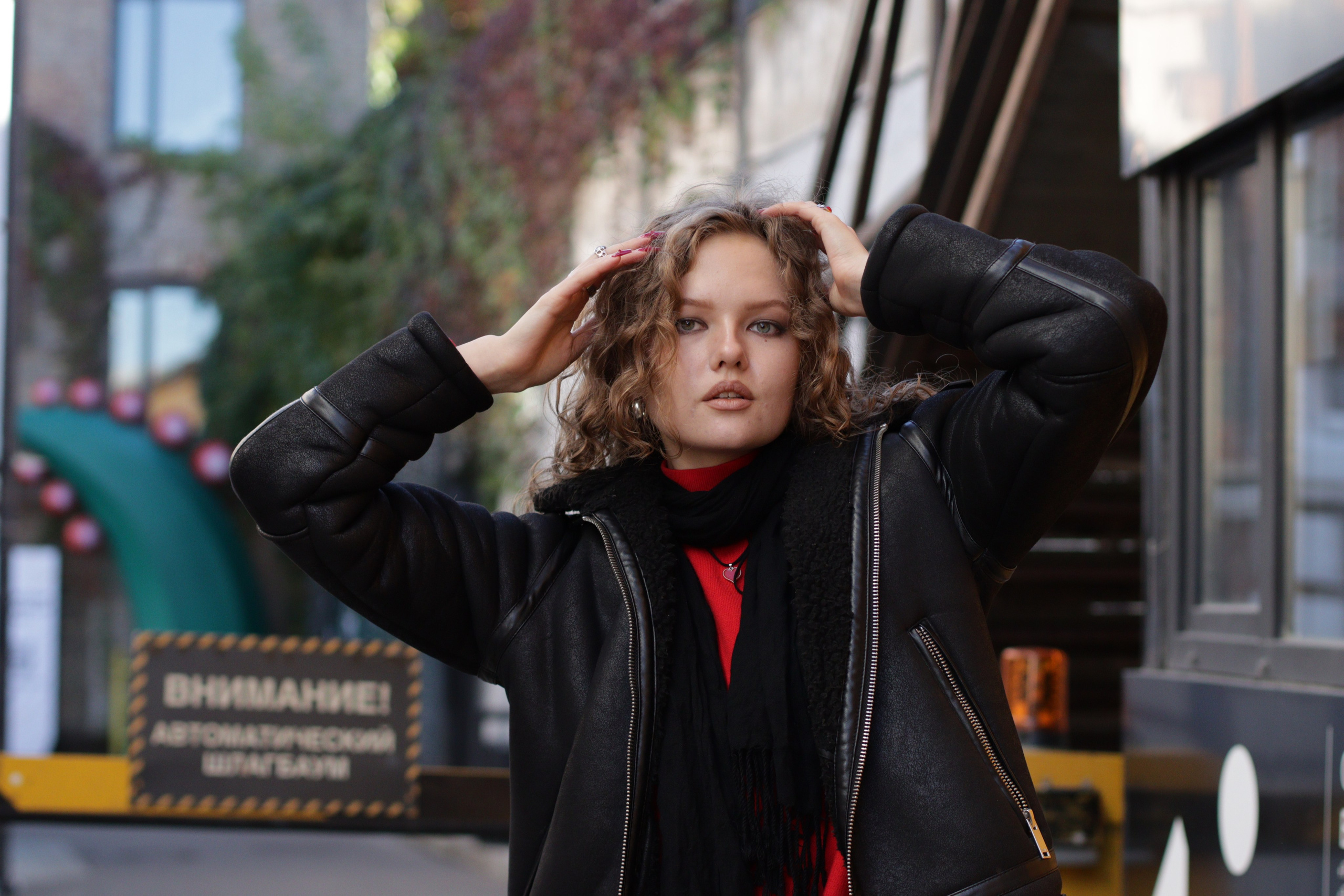 Beauty portrait STREET. Jane Kudryavtseva | MODEL PHOTO & PORTRAIT