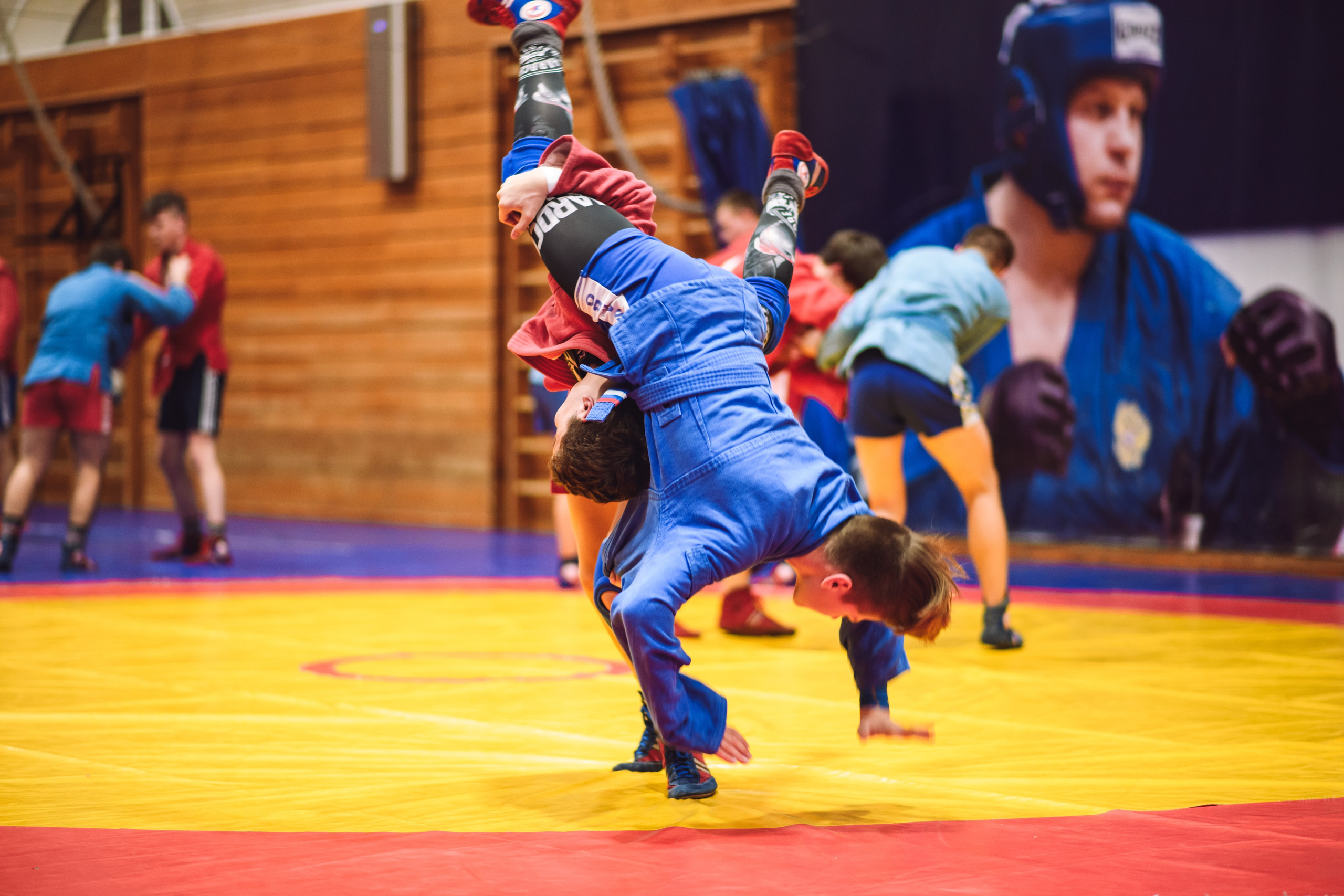 Тренировка Самбо. Фотограф в Санкт-Петербурге Виталий Кедов