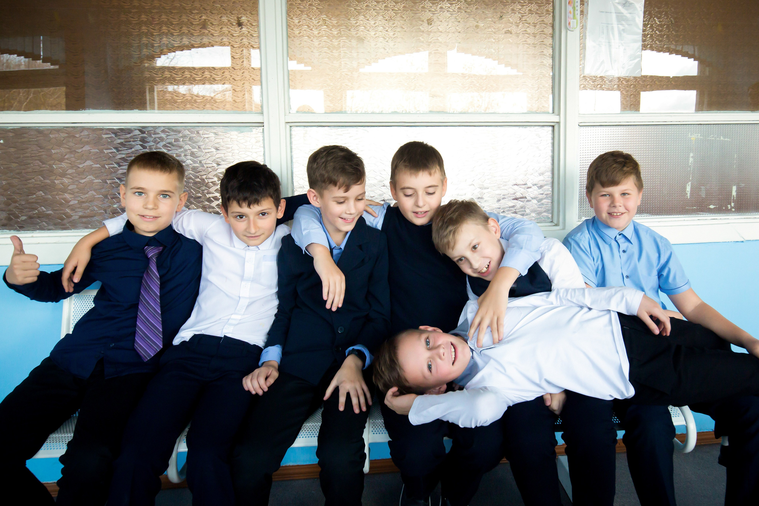 Съёмка младших классов. Фотограф в Мурманске Андрей Полярик, фотоальбомы