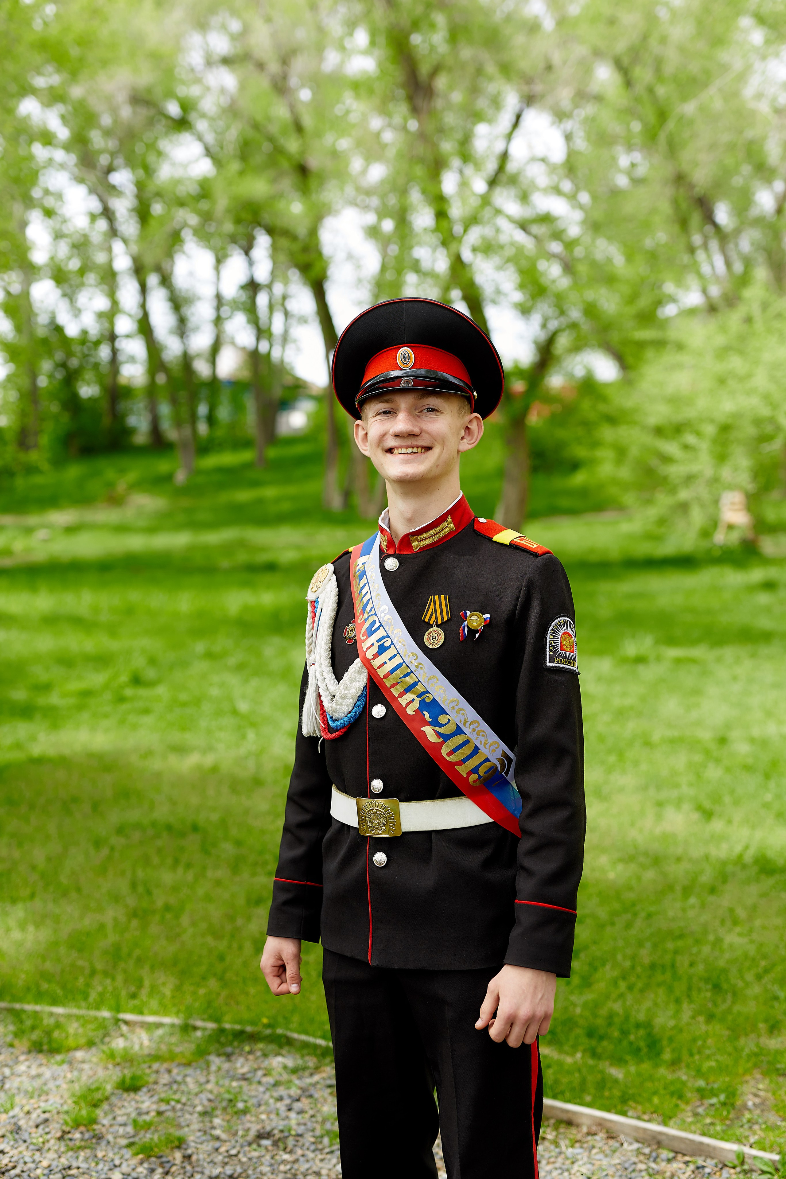 Кадеты последний звонок. Фотограф Вячеслав Фарунин