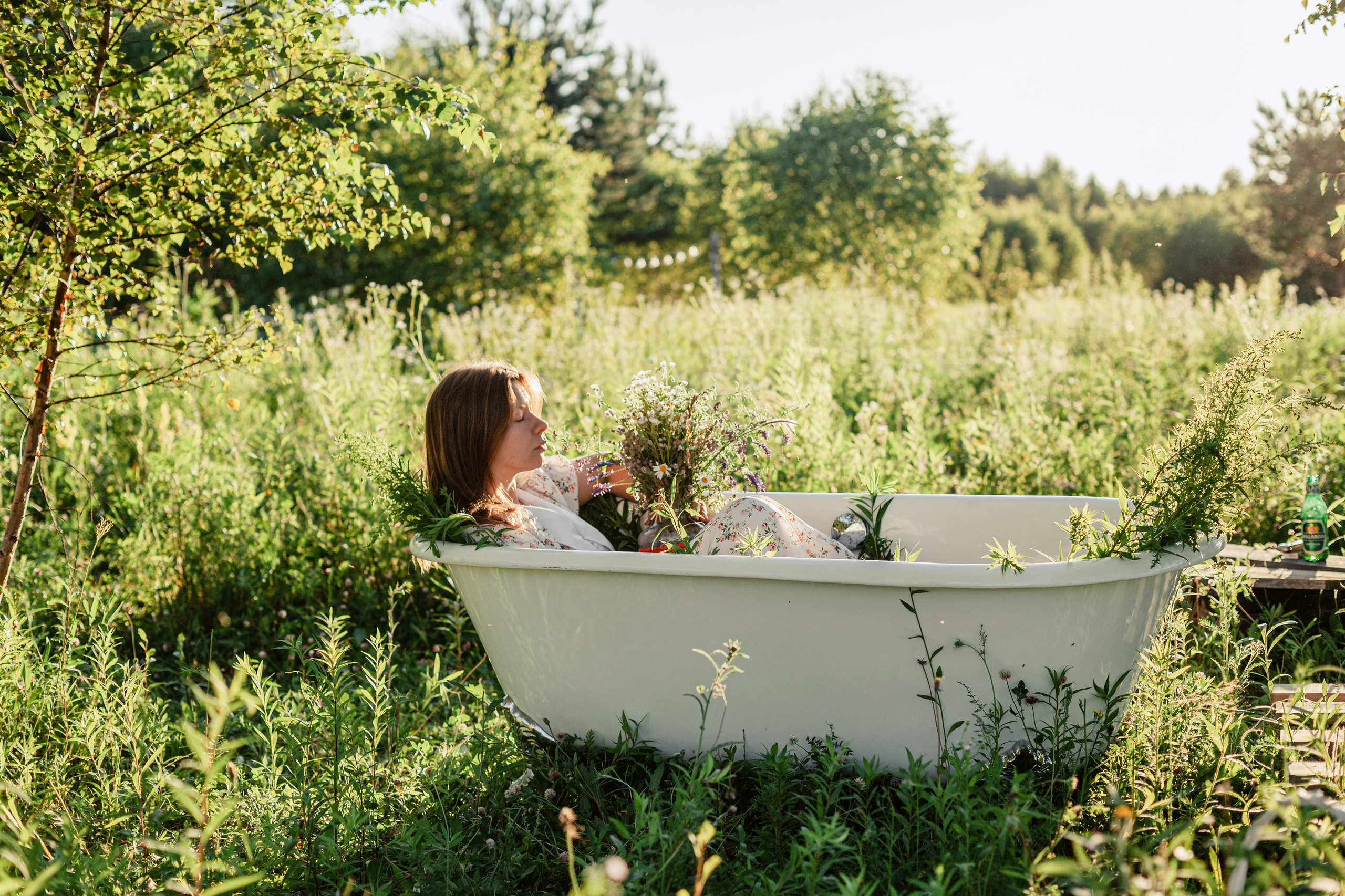 Ванна в поле. Фотограф-анималист Татьяна Степанова