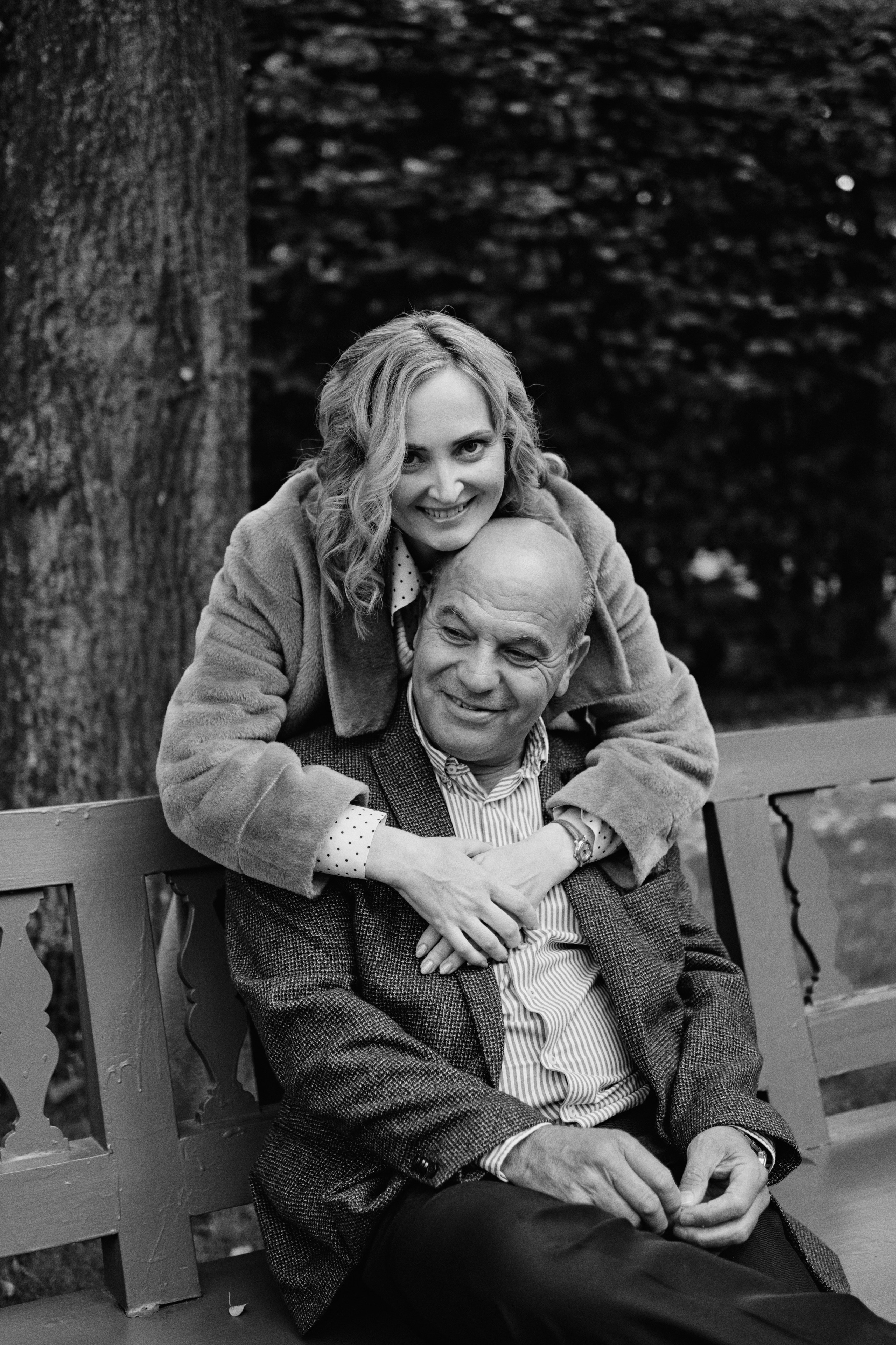 Парная фотосессия в саду в СПб