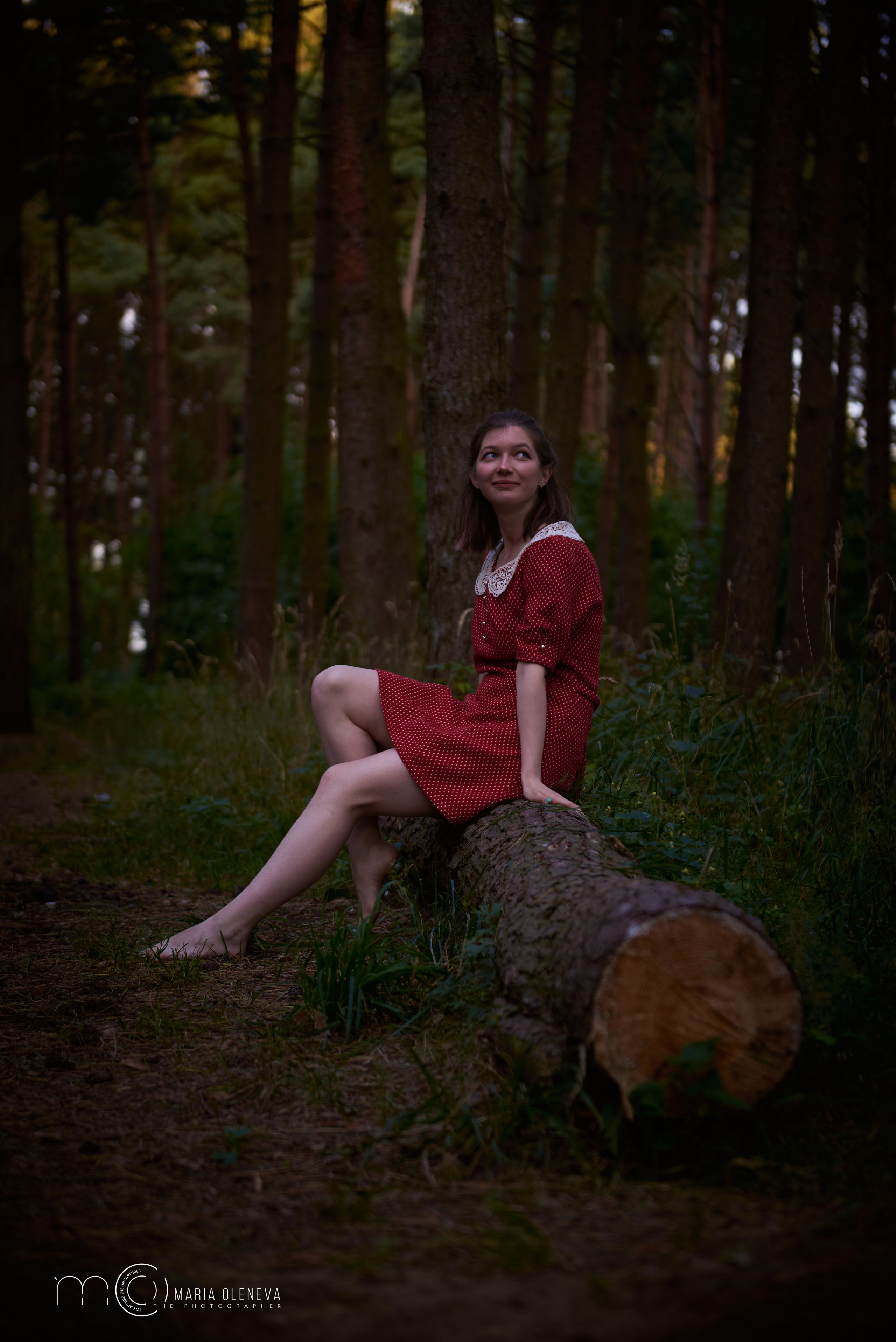 Кристина на рассвете. Фотограф Мария Оленева