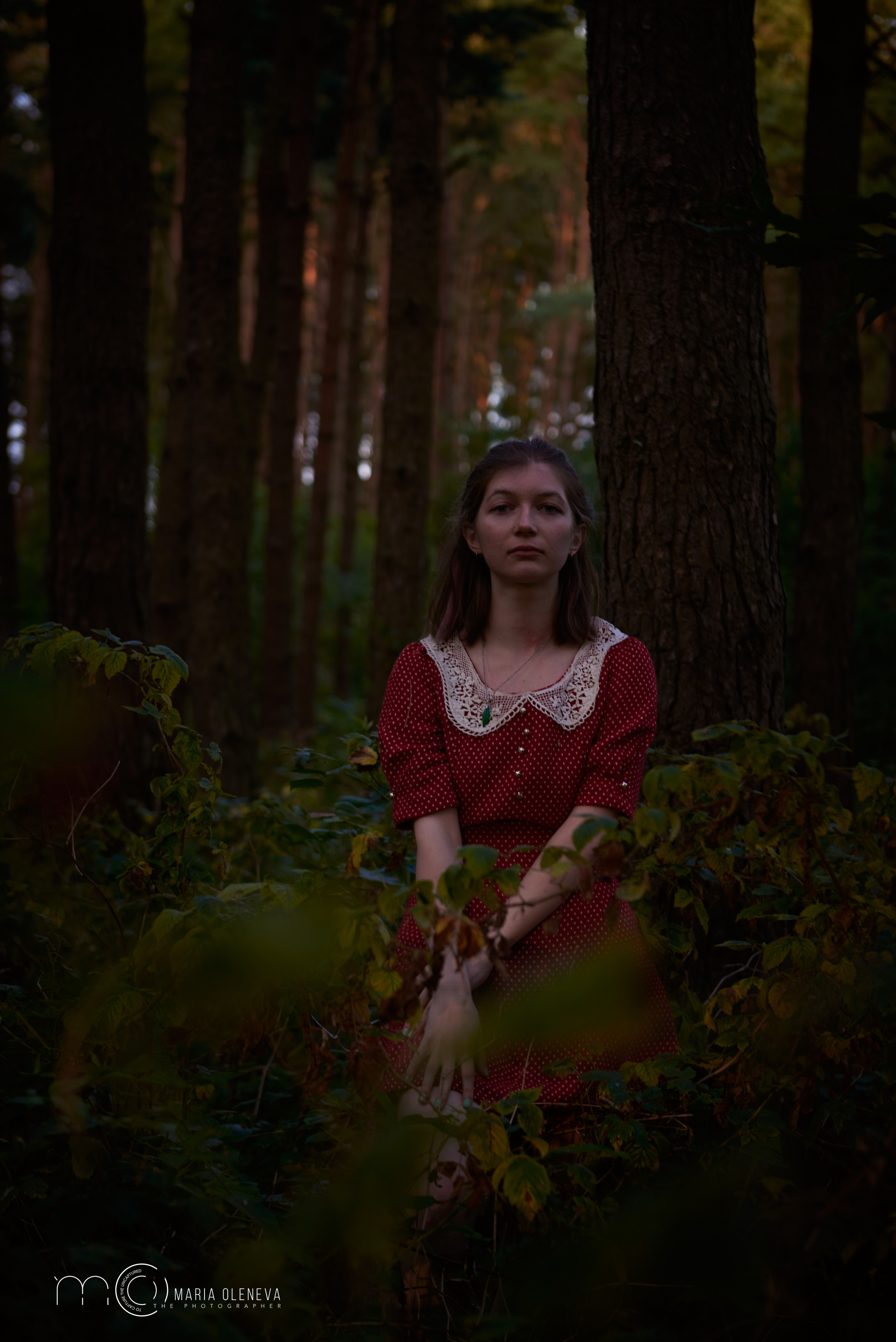 Кристина на рассвете. Фотограф Мария Оленева