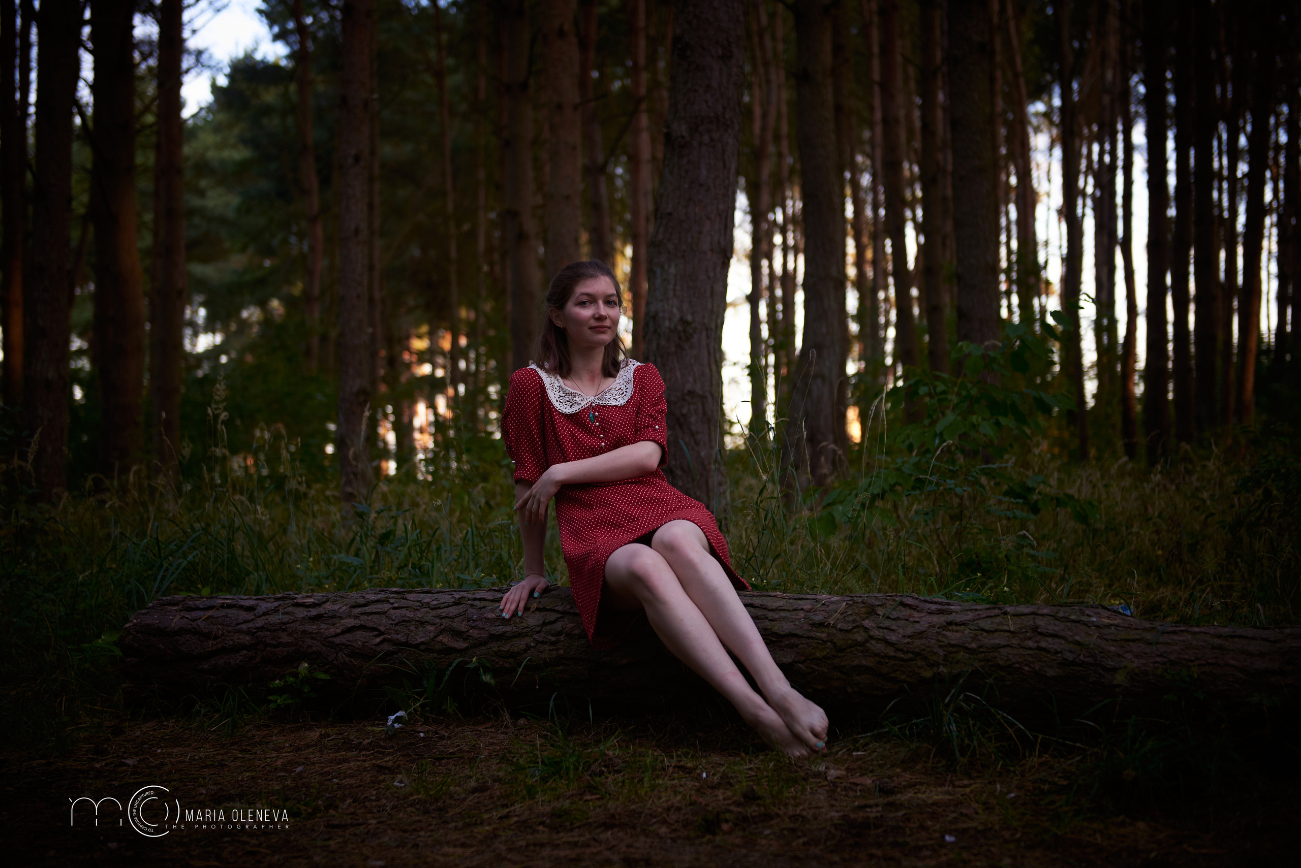 Кристина на рассвете. Фотограф Мария Оленева