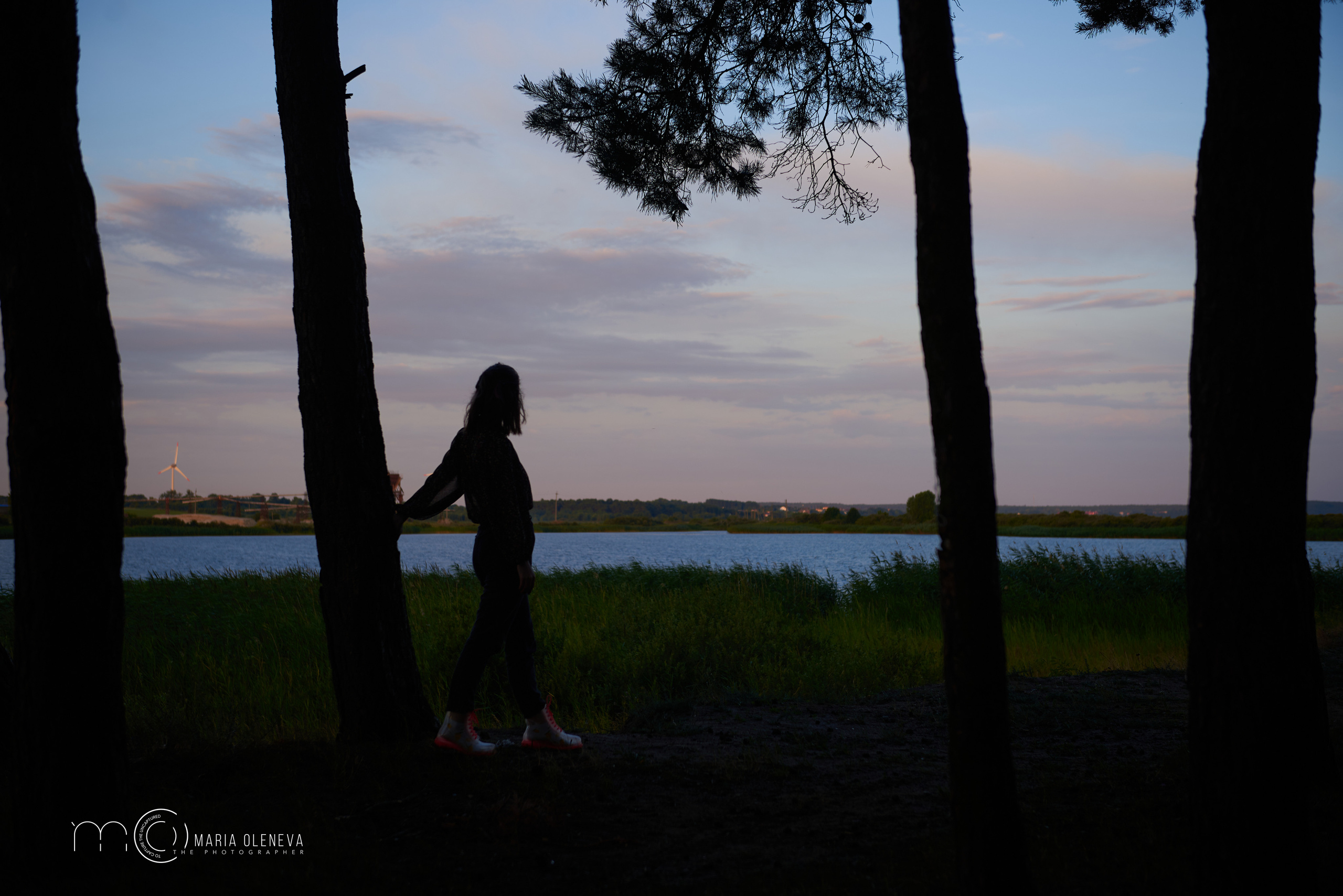 Кристина на рассвете. Фотограф Мария Оленева