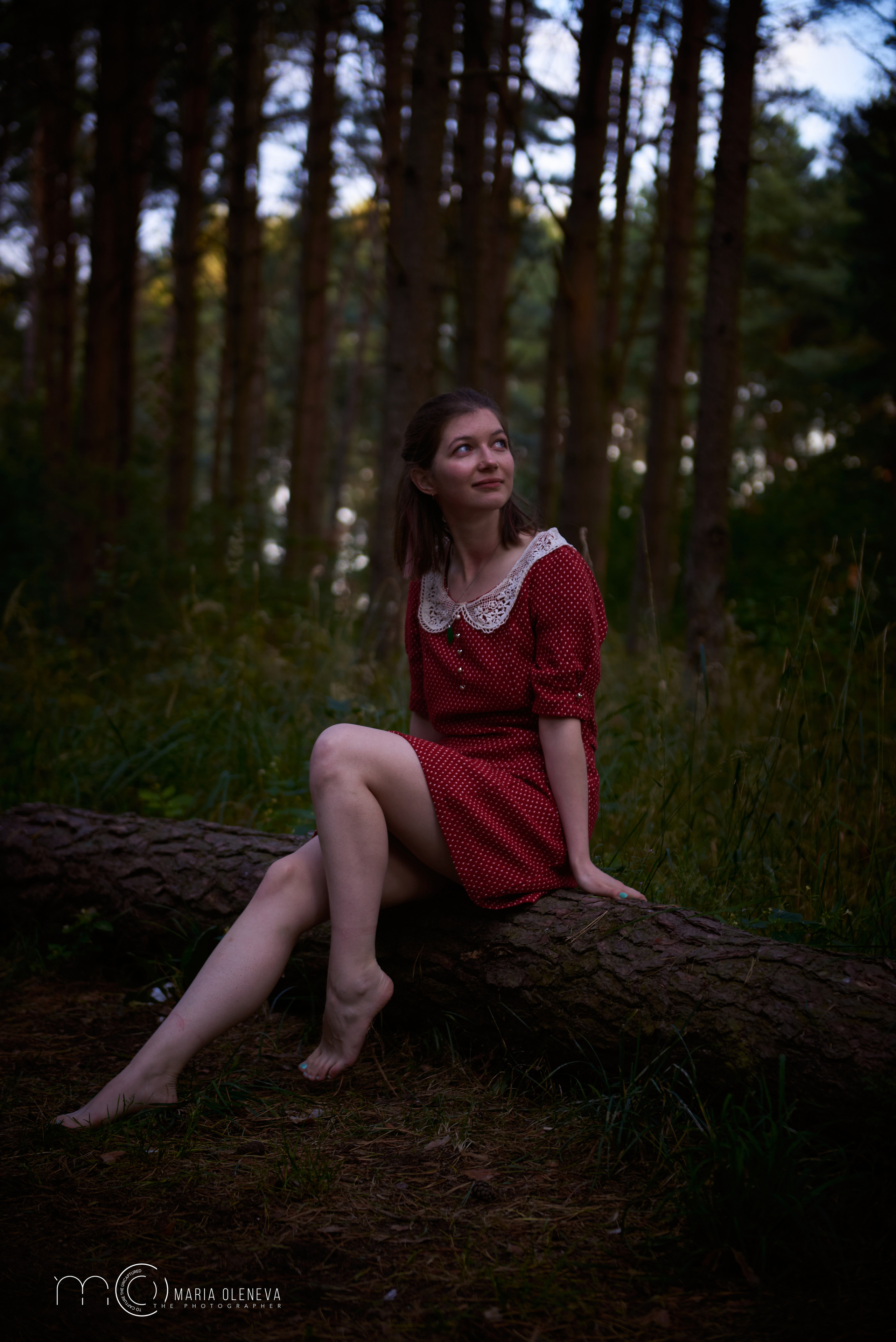 Кристина на рассвете. Фотограф Мария Оленева