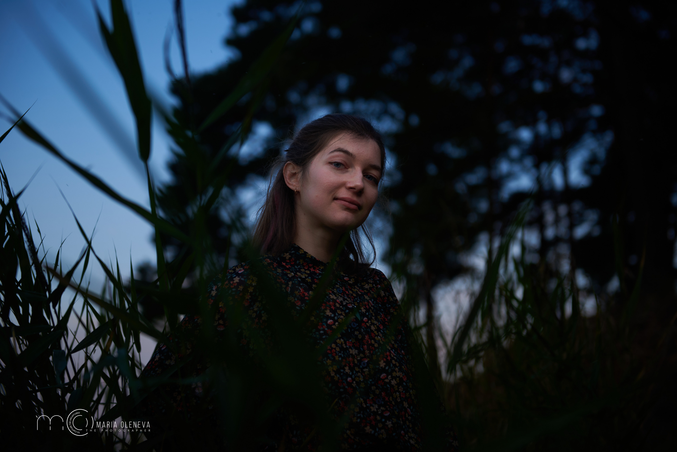 Кристина на рассвете. Фотограф Мария Оленева