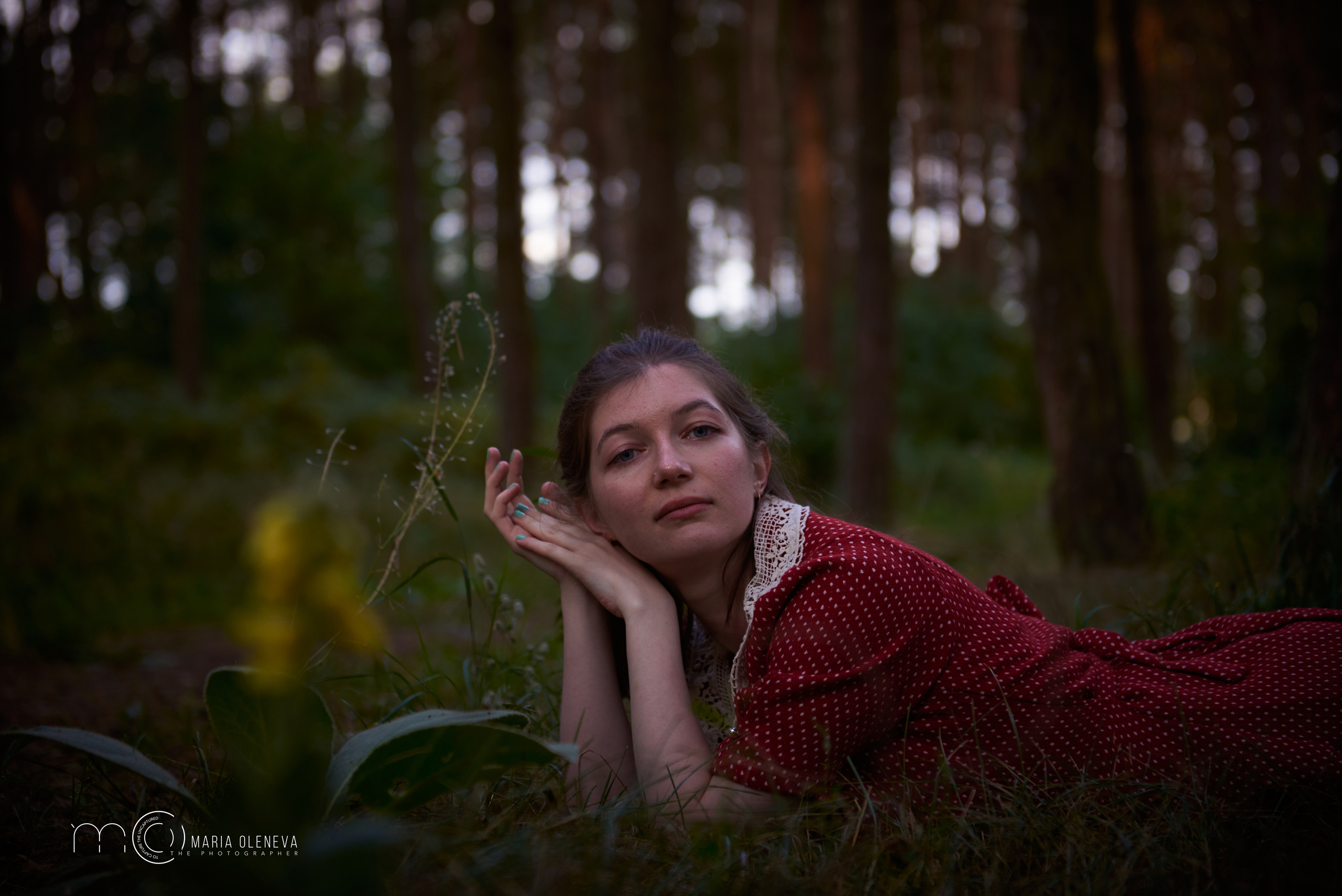 Кристина на рассвете. Фотограф Мария Оленева