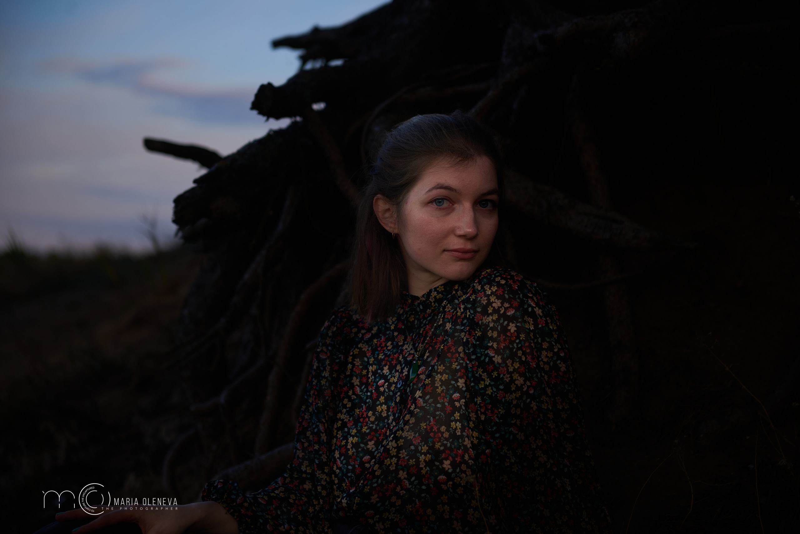 Кристина на рассвете. Фотограф Мария Оленева