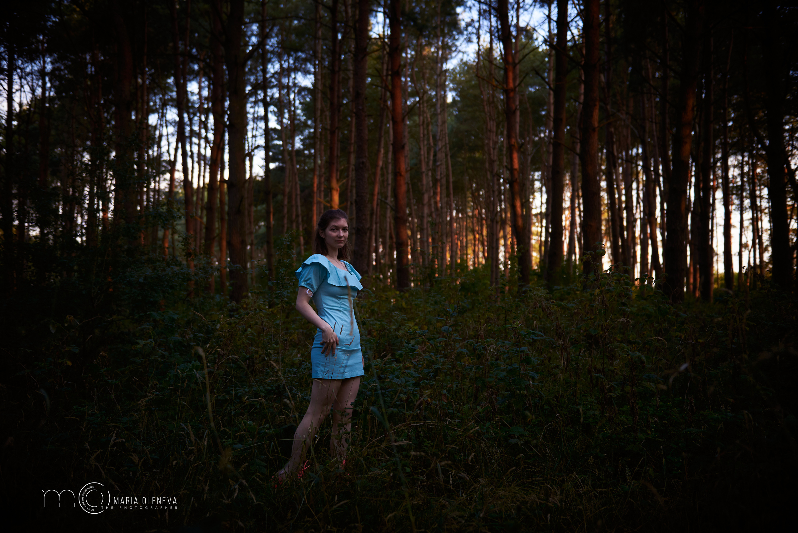 Кристина на рассвете. Фотограф Мария Оленева