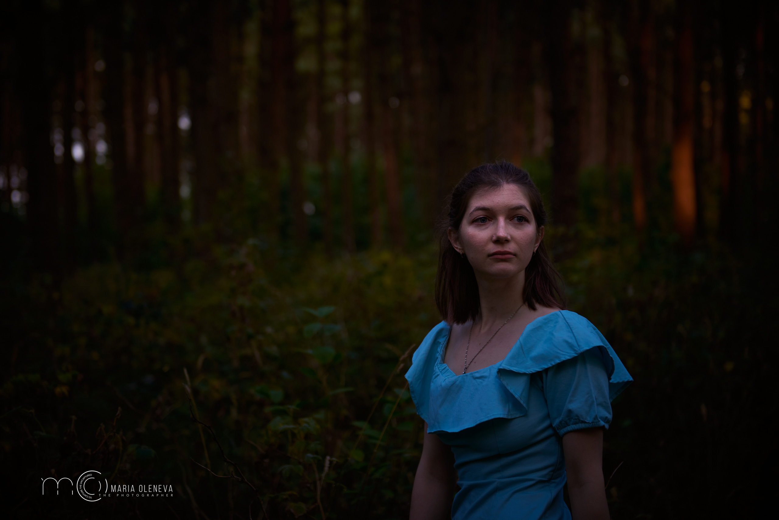 Кристина на рассвете. Фотограф Мария Оленева