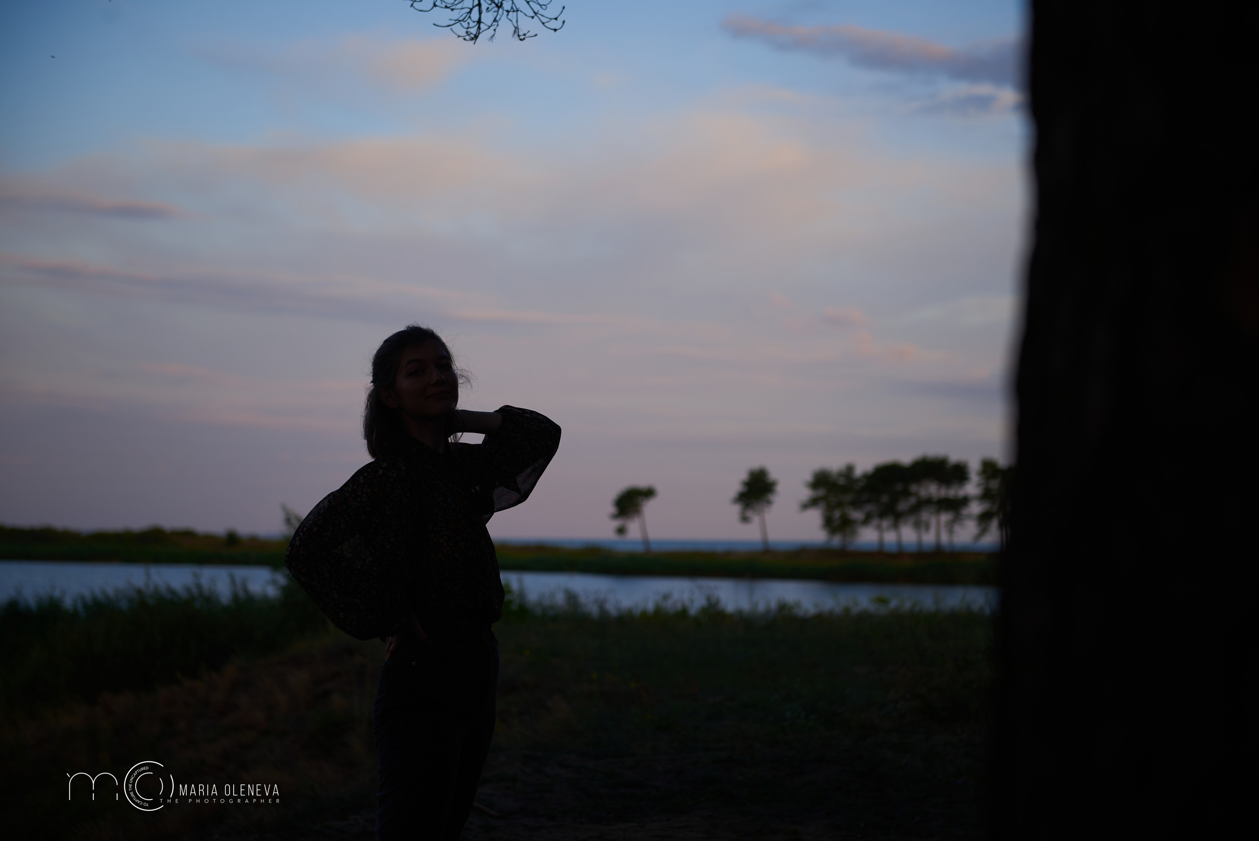 Кристина на рассвете. Фотограф Мария Оленева