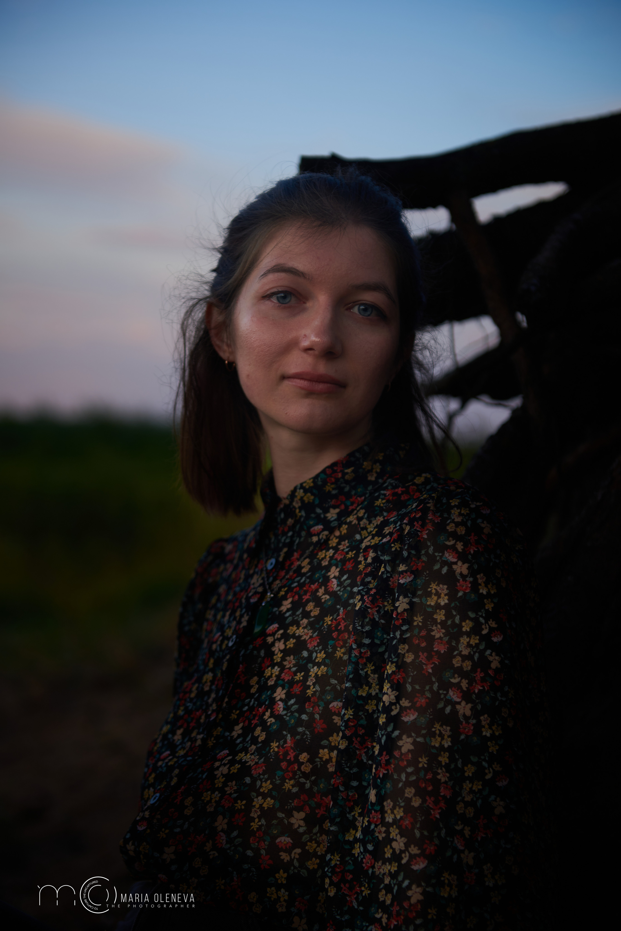 Кристина на рассвете. Фотограф Мария Оленева