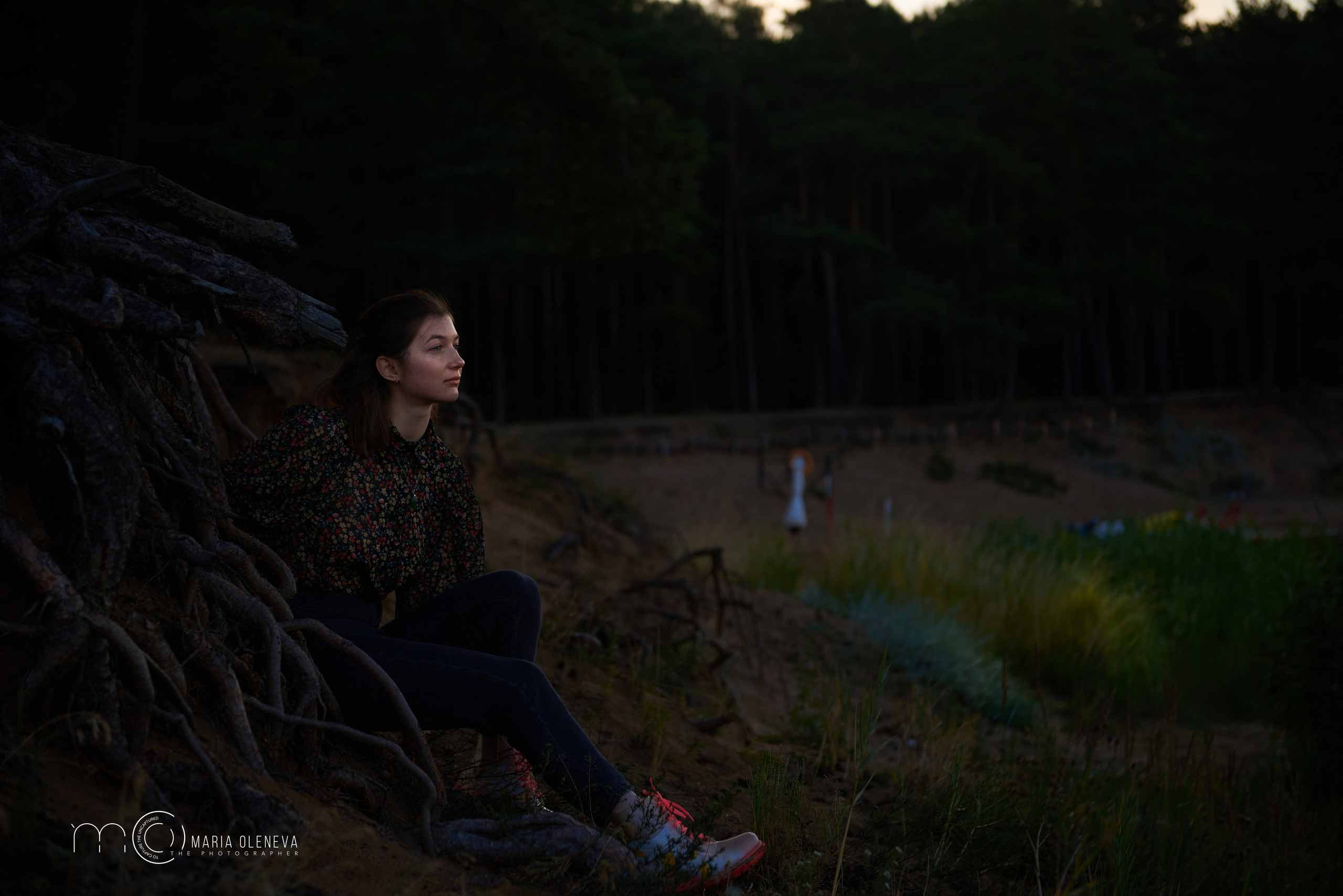 Кристина на рассвете. Фотограф Мария Оленева