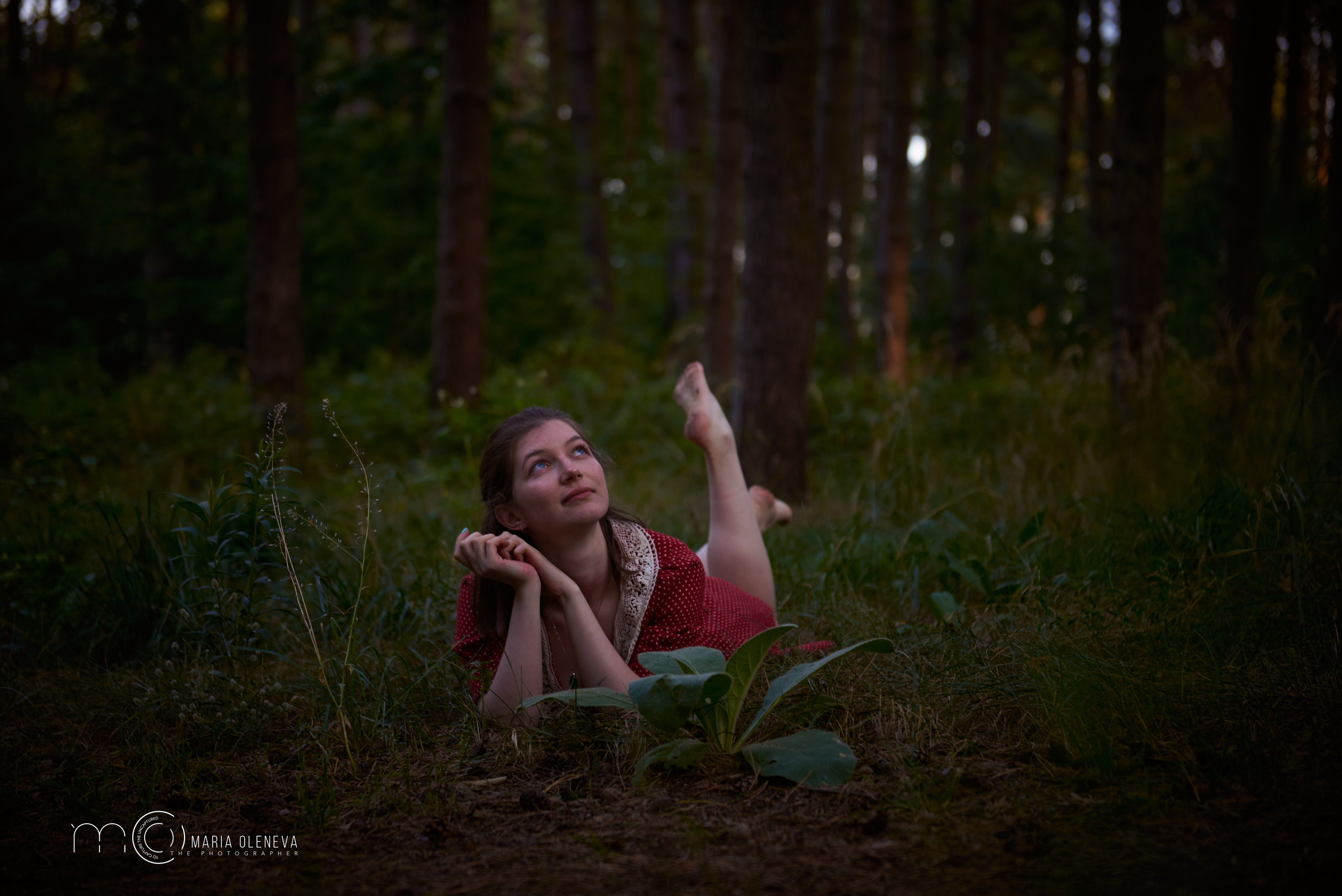 Кристина на рассвете. Фотограф Мария Оленева