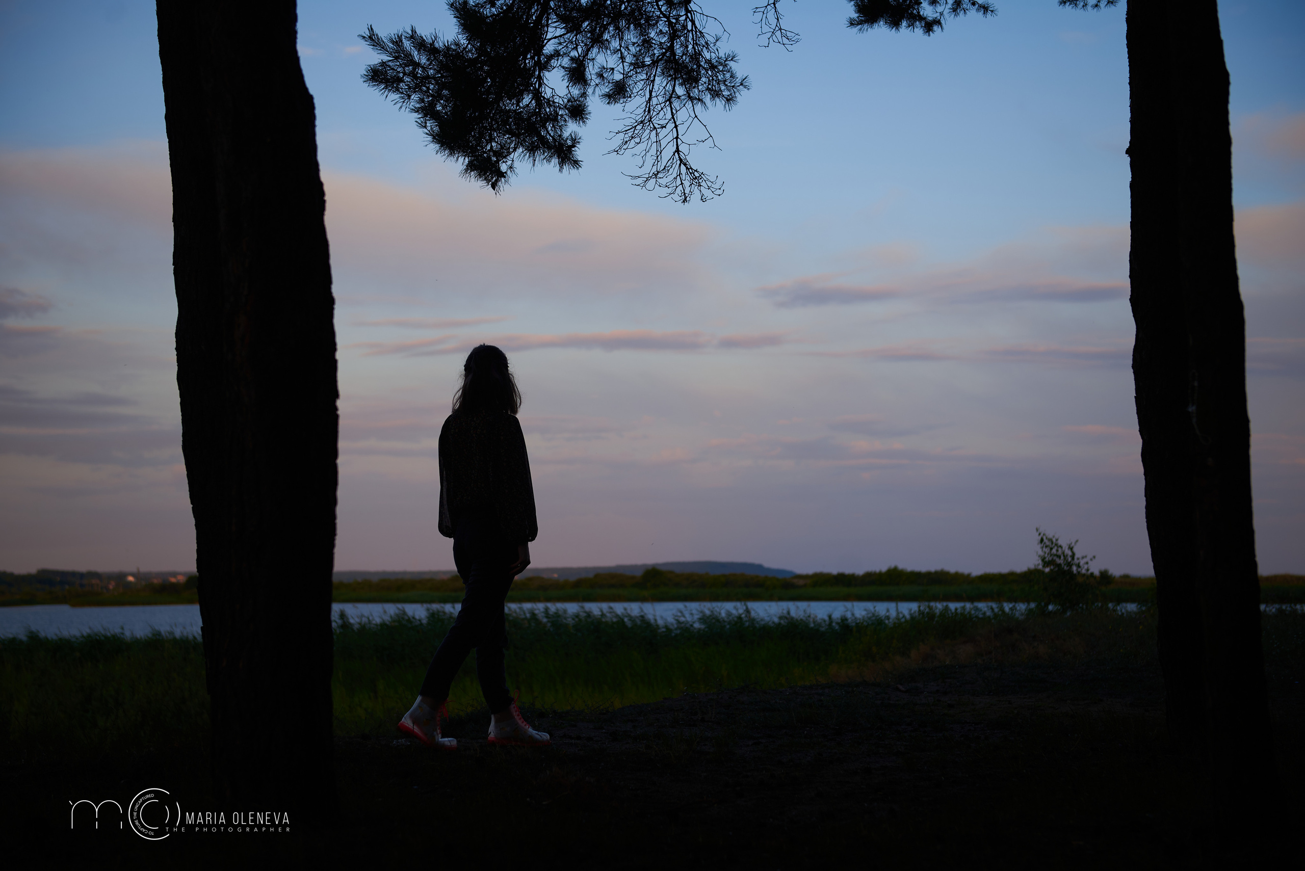 Кристина на рассвете. Фотограф Мария Оленева