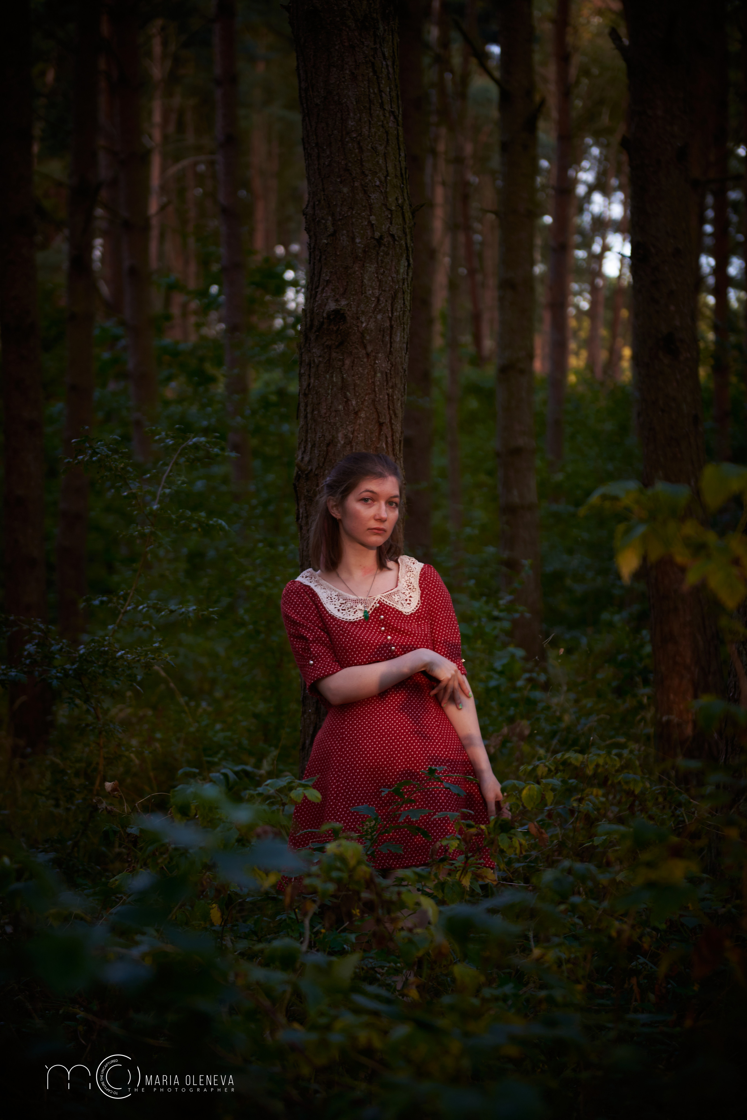 Кристина на рассвете. Фотограф Мария Оленева