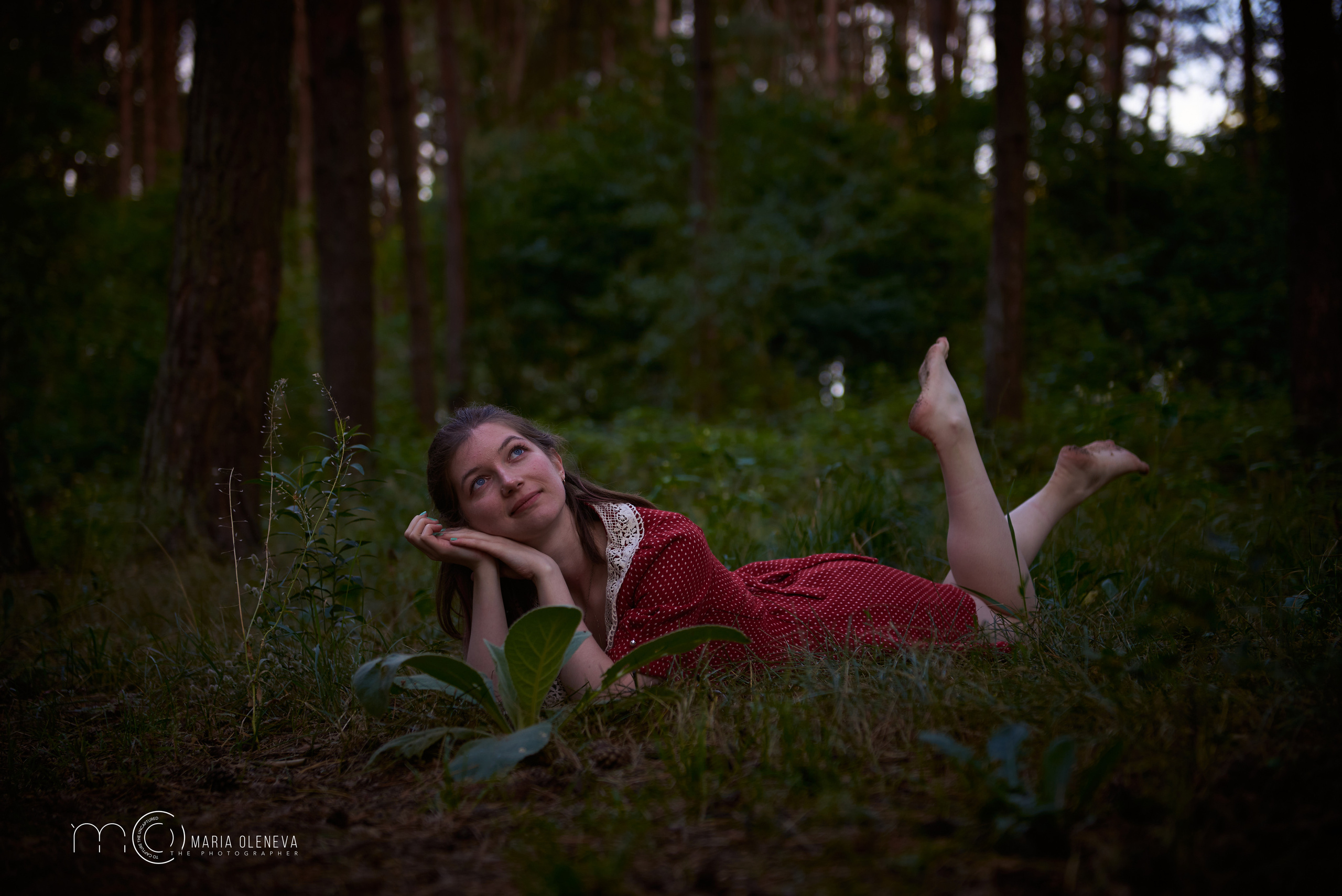 Кристина на рассвете. Фотограф Мария Оленева